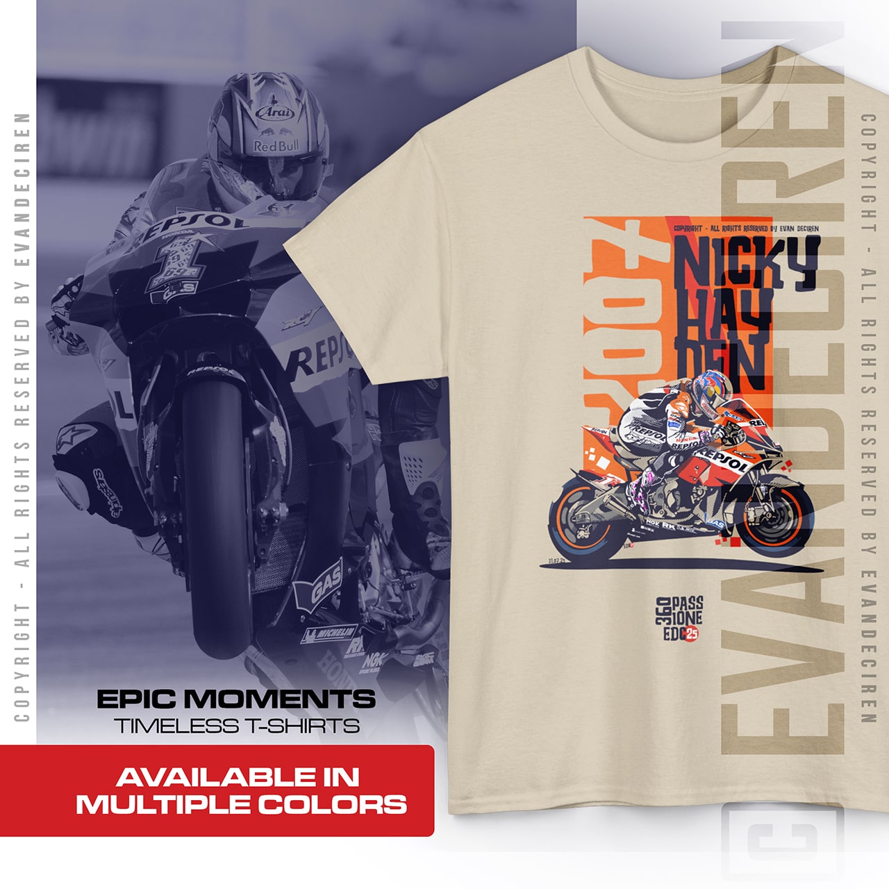 Nicky Hayden 2007 | Icons