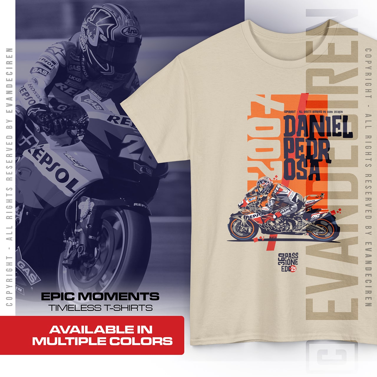 Daniel Pedrosa 2007 | Icons