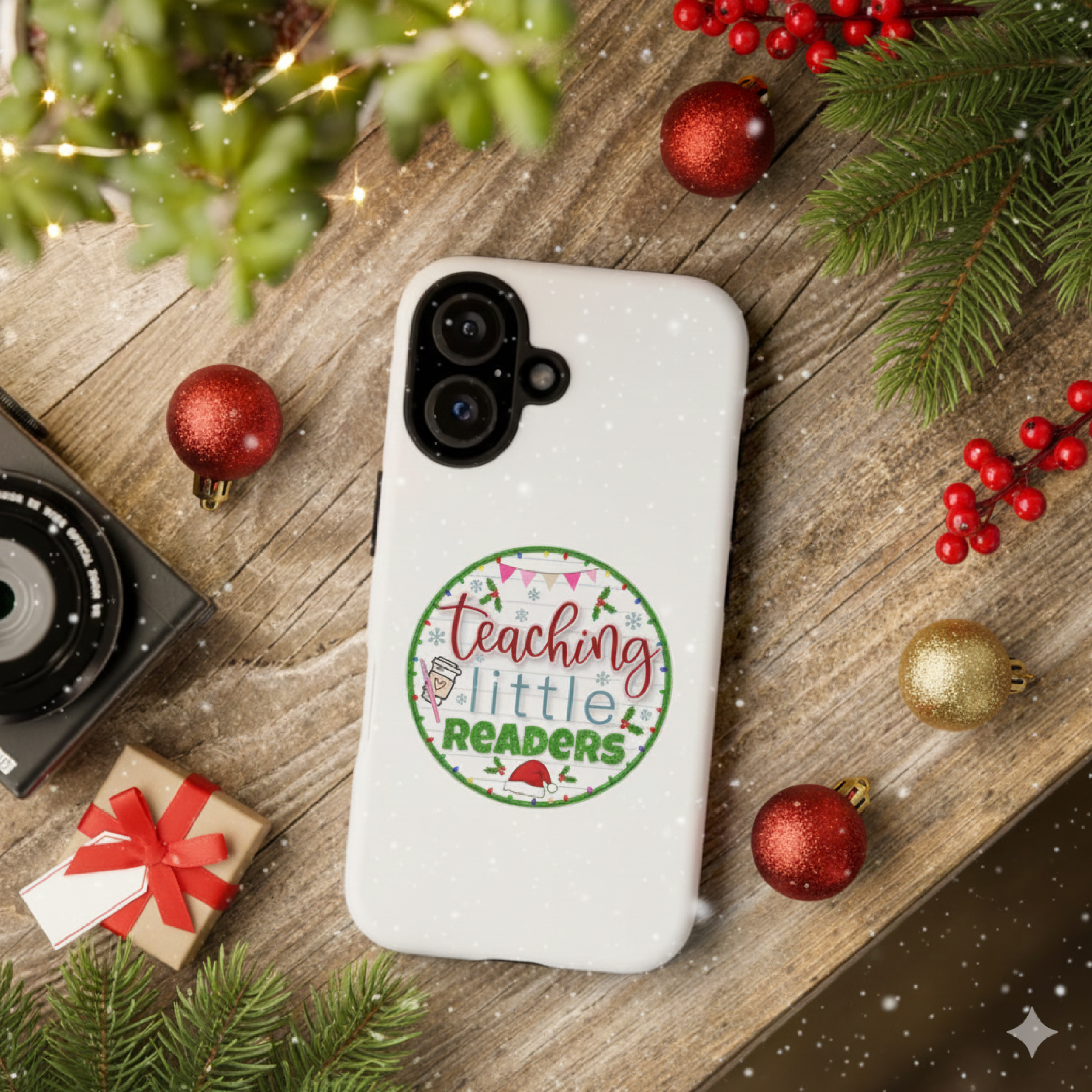 Phone Case – "Teaching Little Readers" Cute Teacher Gift product thumbnail image