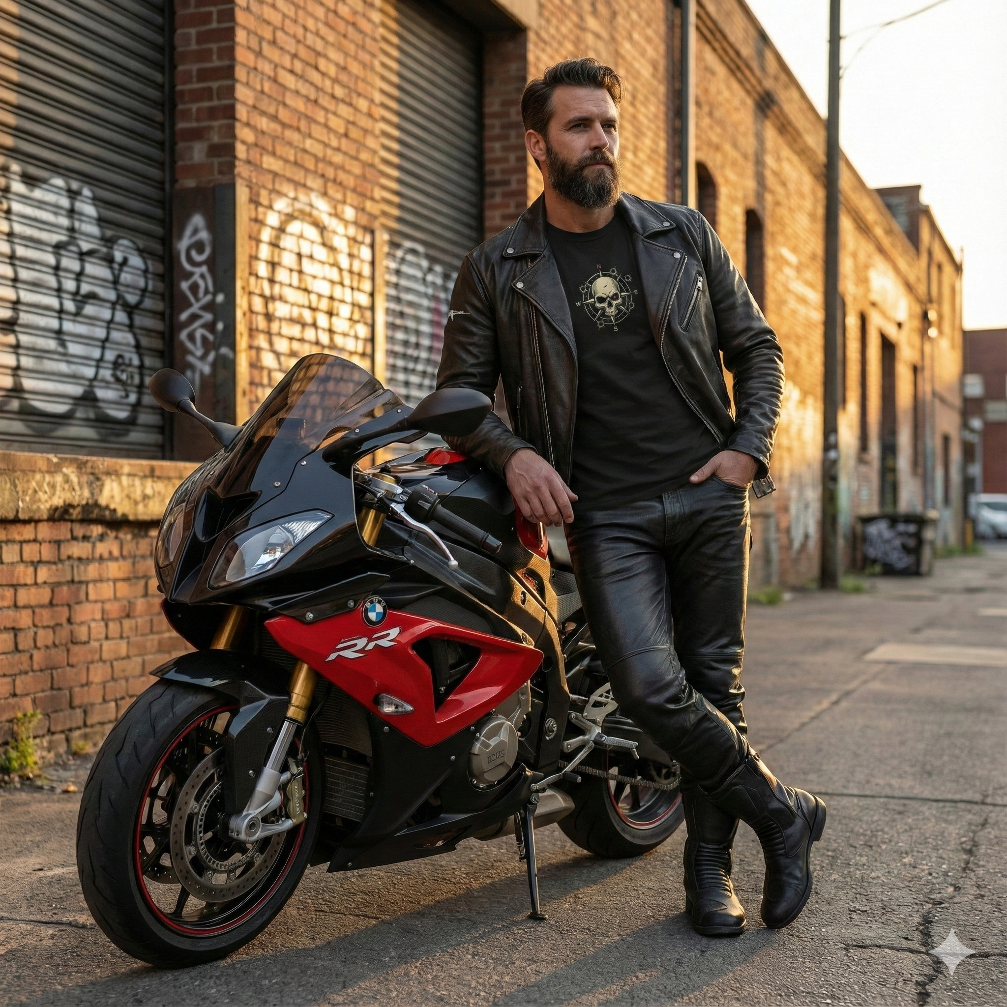 Room Cleared Skull Compass Tee product thumbnail image Room Cleared Skull Compass Tee product thumbnail image