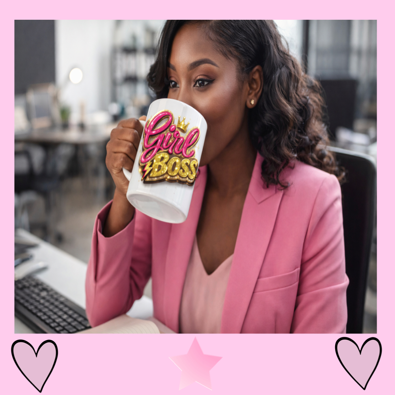 Girl Boss mug product thumbnail image Girl Boss mug product thumbnail image