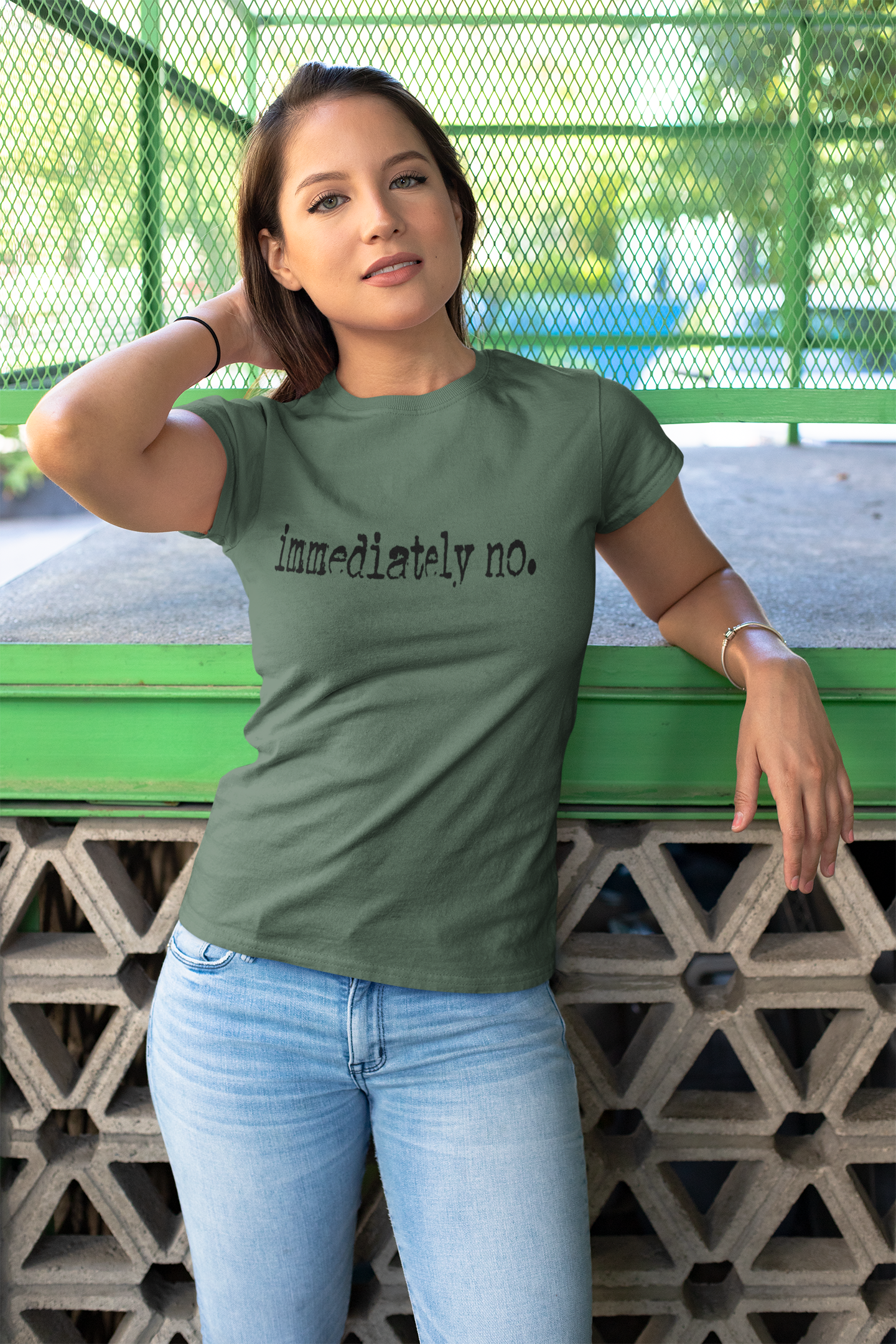 immediately no - Comfort Colors Tshirt product thumbnail image immediately no - Comfort Colors Tshirt product thumbnail image