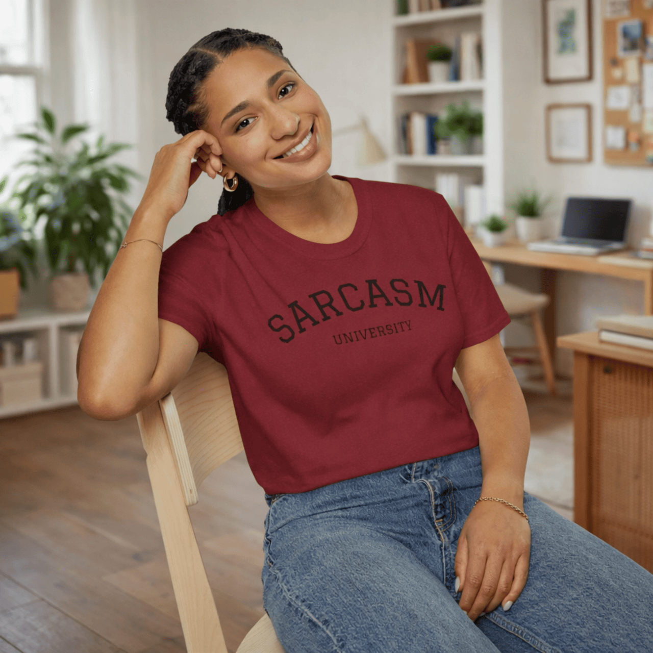 Sarcasm University Unisex Softstyle T-Shirt product thumbnail image Sarcasm University Unisex Softstyle T-Shirt product thumbnail image