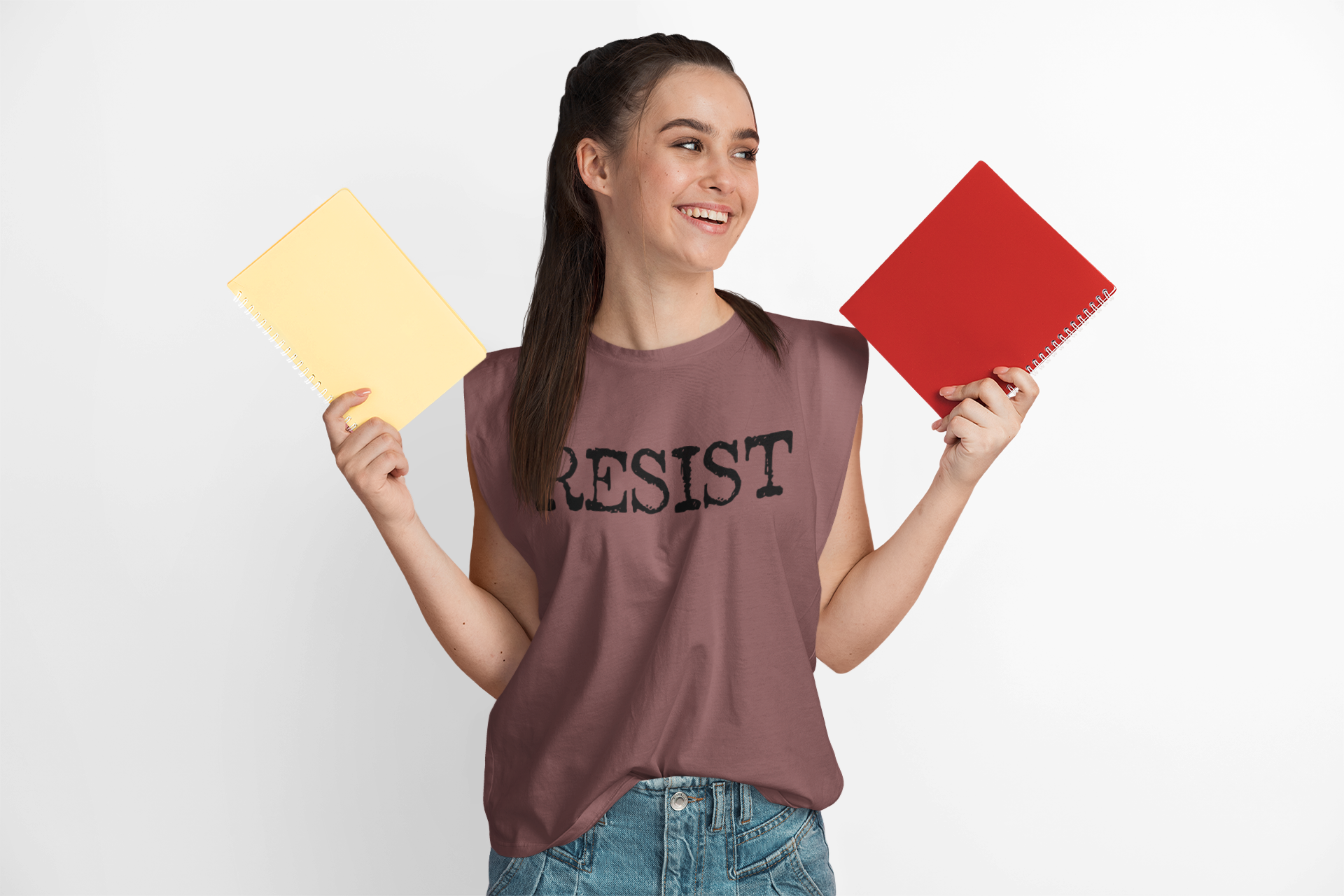 Resist Graphic T-Shirt — Political Activism Statement Tee product thumbnail image Resist Graphic T-Shirt — Political Activism Statement Tee product thumbnail image