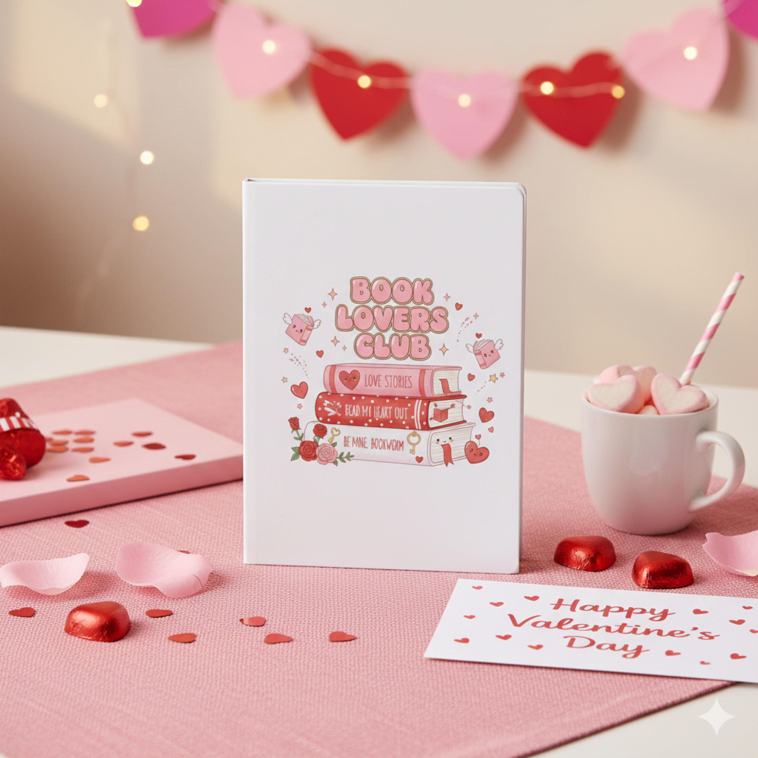 Book Lovers Club Journal — Softcover Reading Notebook product thumbnail image