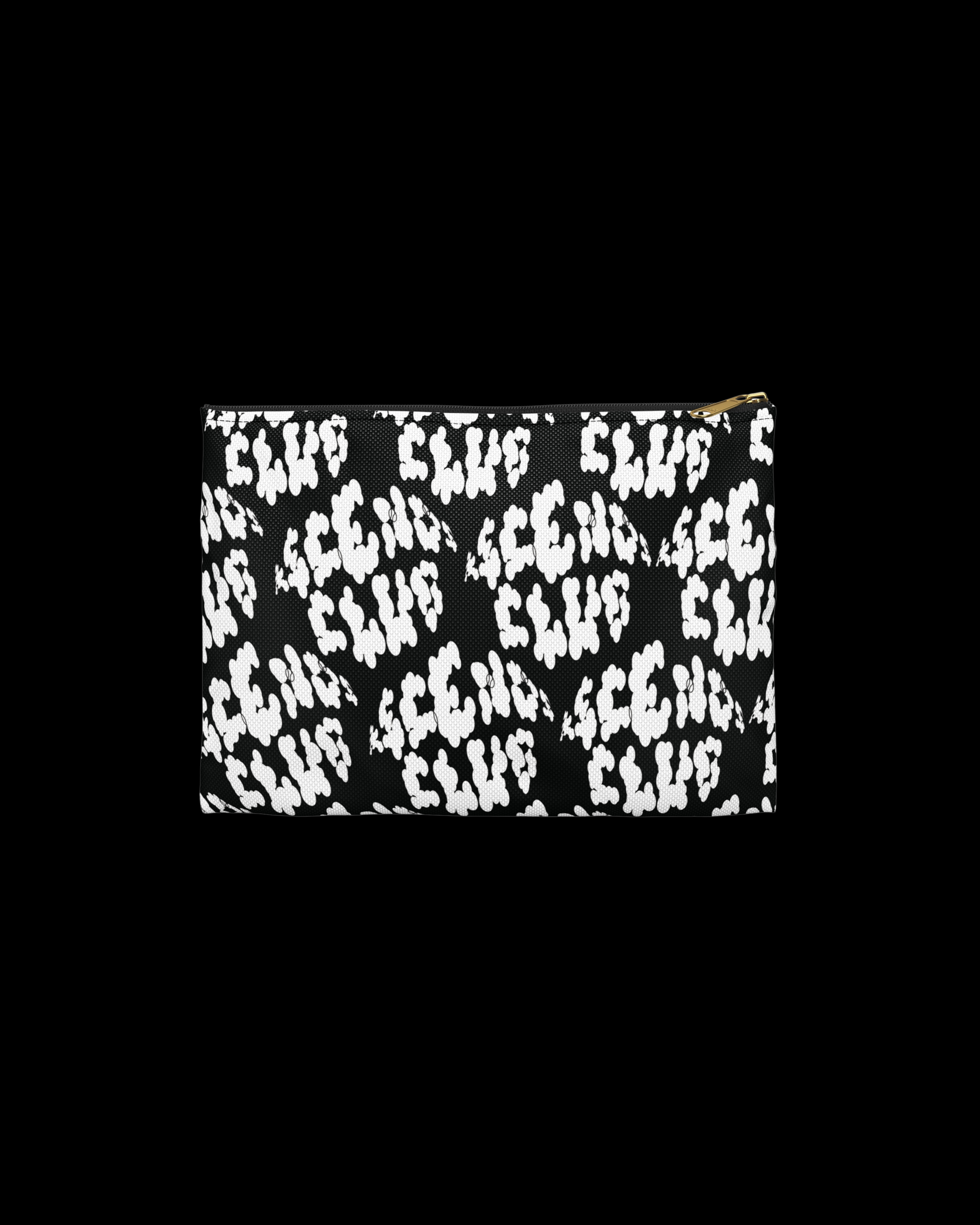 Ascends ClubPrint Accessory Pouch — Black & White Bag product thumbnail image Ascends ClubPrint Accessory Pouch — Black & White Bag product thumbnail image