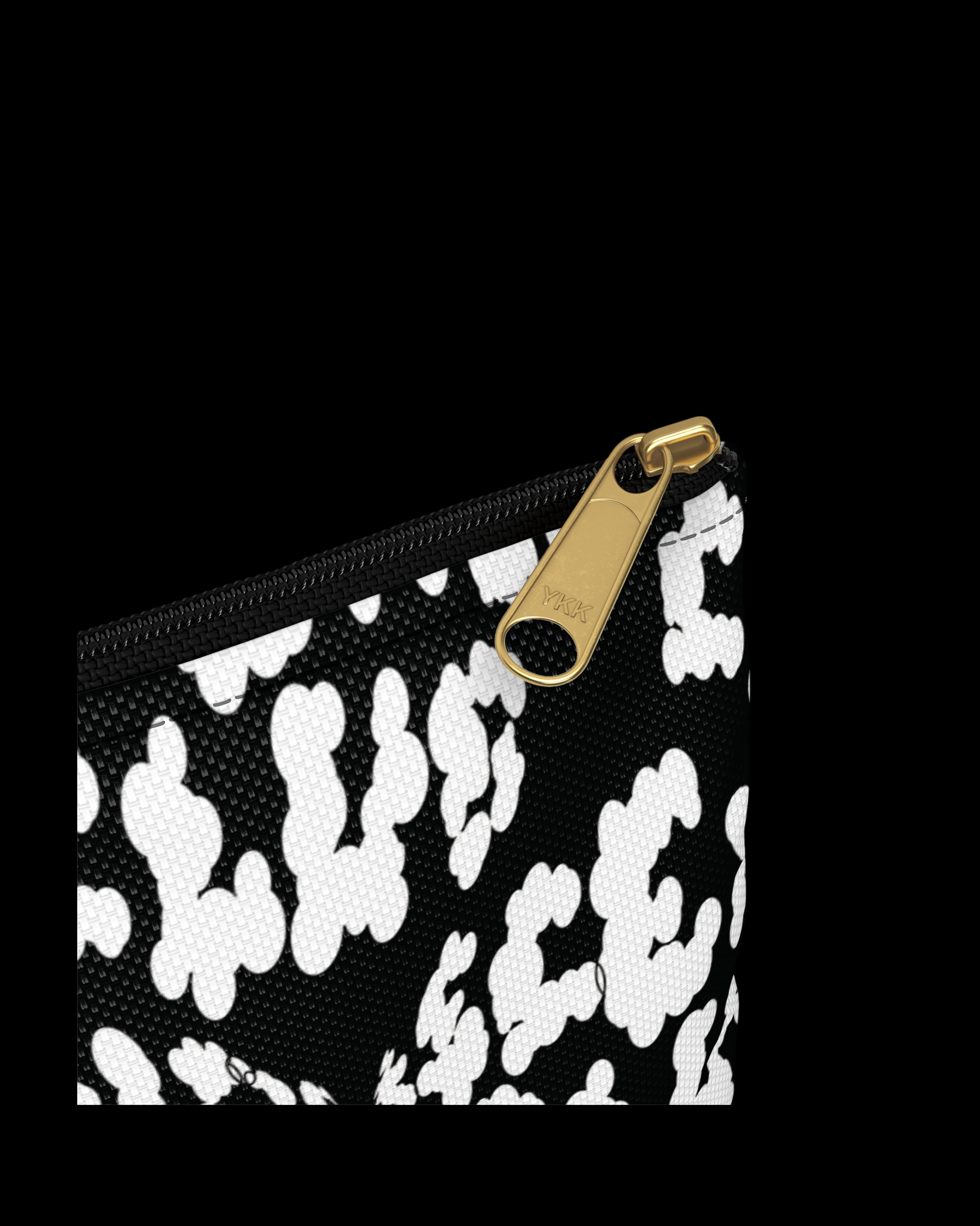 Ascends ClubPrint Accessory Pouch — Black &amp; White Bag product thumbnail image