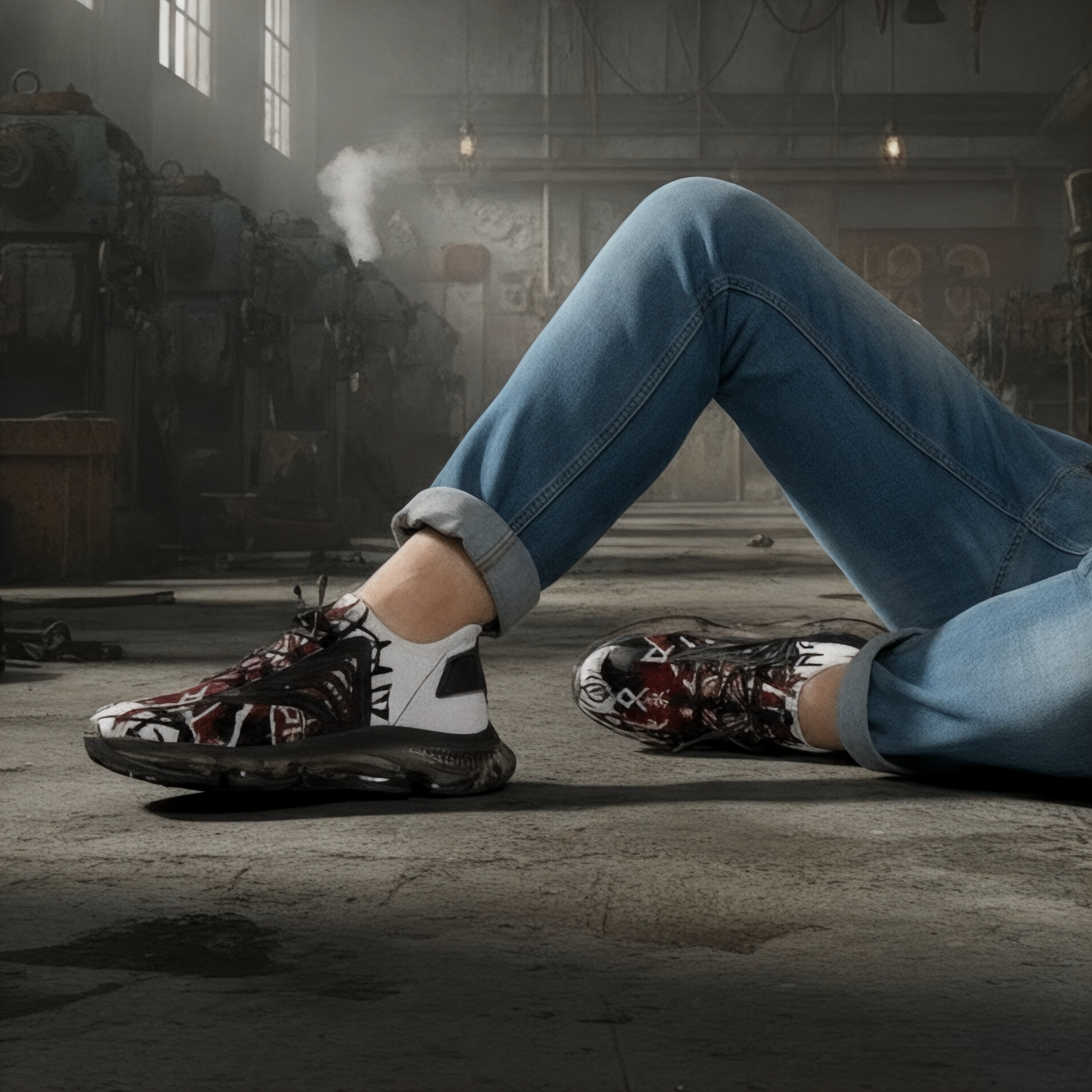 Nordic Symbol Mesh Athletic Shoes—Runic Dark Art Designer Sneaker product thumbnail image Nordic Symbol Mesh Athletic Shoes—Runic Dark Art Designer Sneaker product thumbnail image