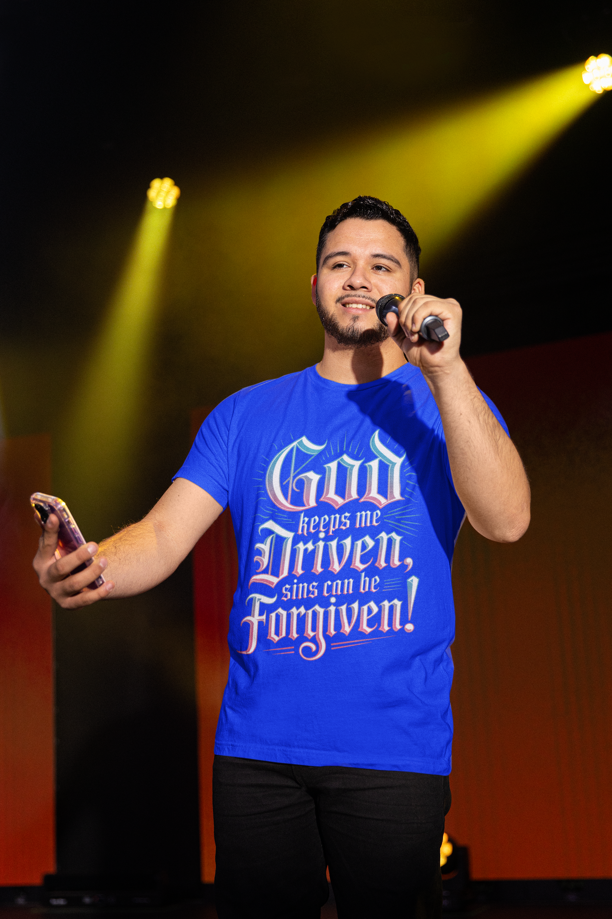 God Keeps Me Driven, Sins Can Be Forgiven!