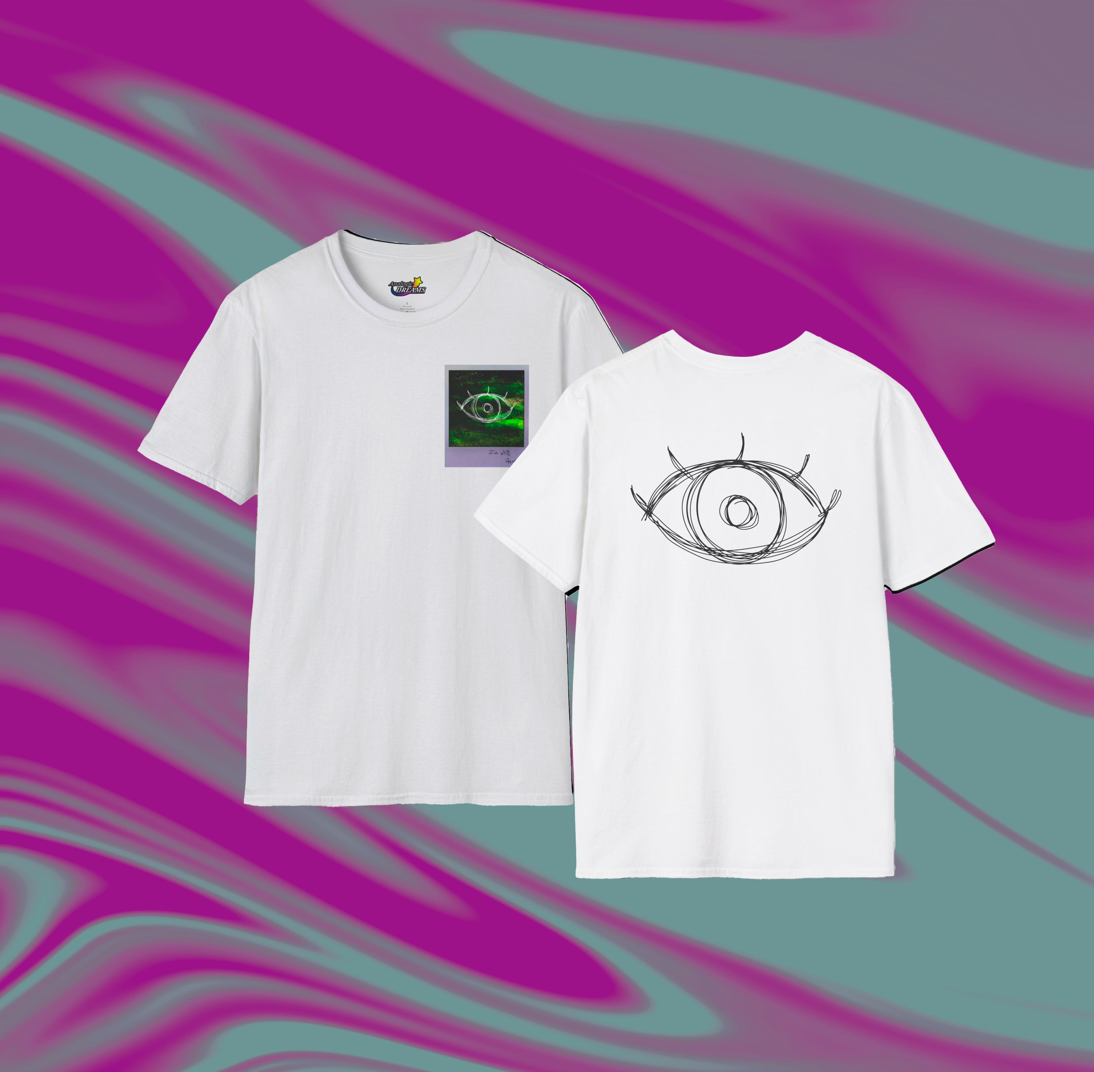 Mystical Eye Graphic T-Shirt | Unisex Softstyle Tee, Visionary Shirt, Trendy Apparel, Gift for Dreamers, Everyday Wear