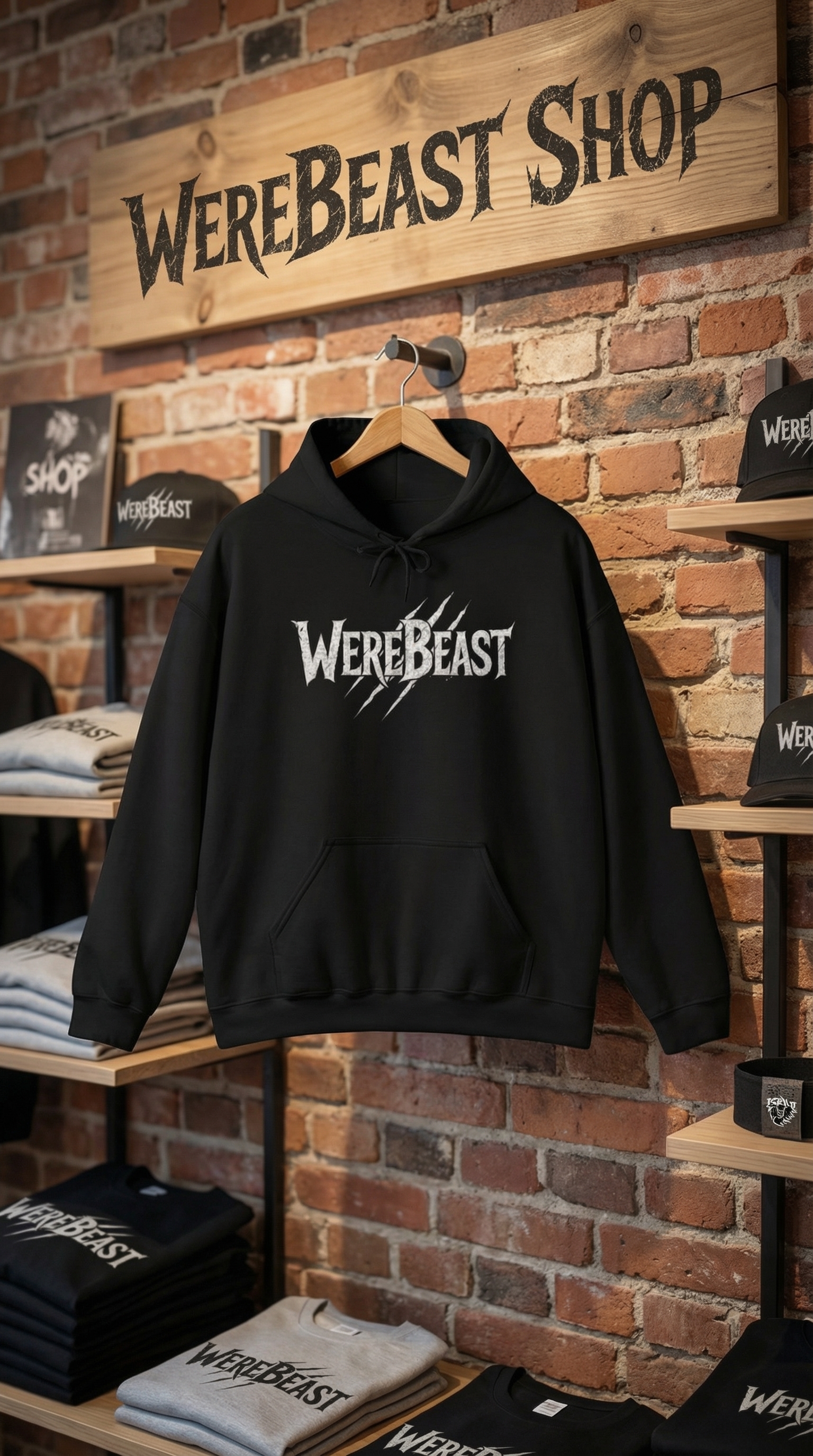 Cozy Savage WereBeast Hoodie product thumbnail image Cozy Savage WereBeast Hoodie product thumbnail image