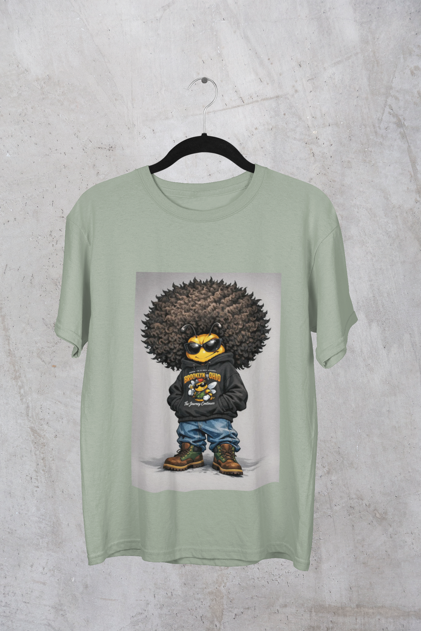 Unisex Softstyle T-Shirt — Heritage Afro Bee product thumbnail image