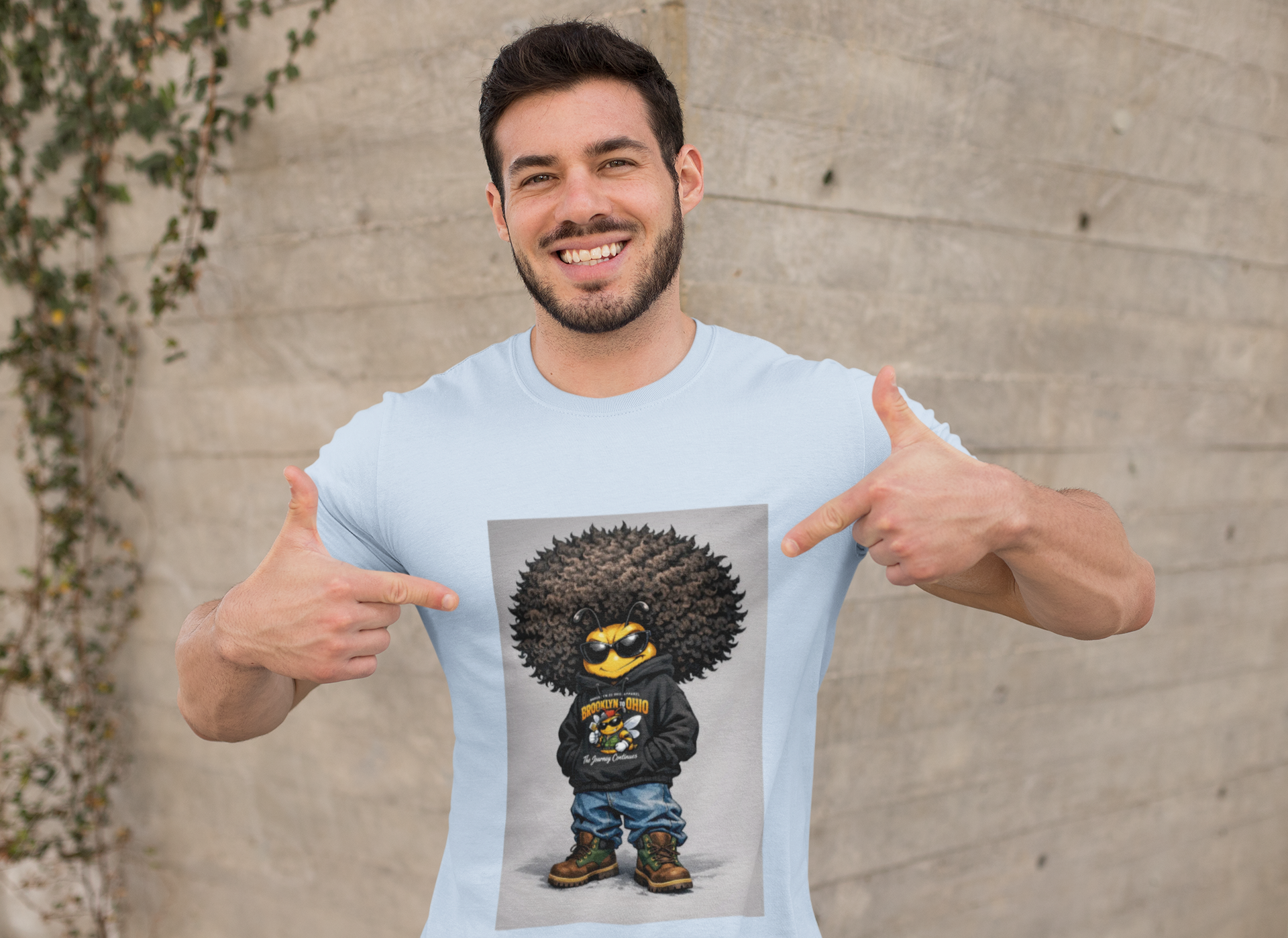 Unisex Softstyle T-Shirt — Heritage Afro Bee product thumbnail image