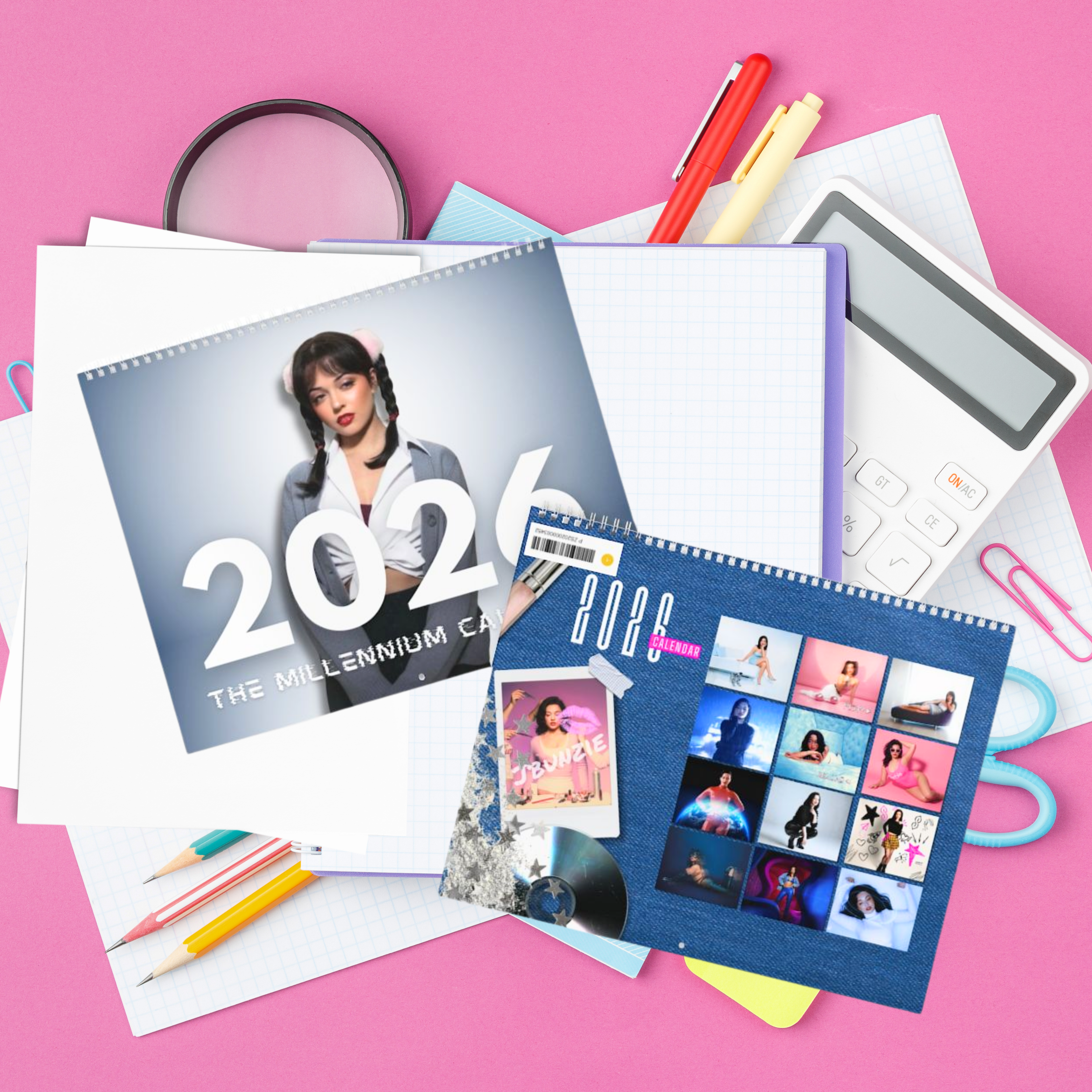 2026 Millennium Era Wall Calendar Featuring Jessica Vill product thumbnail image