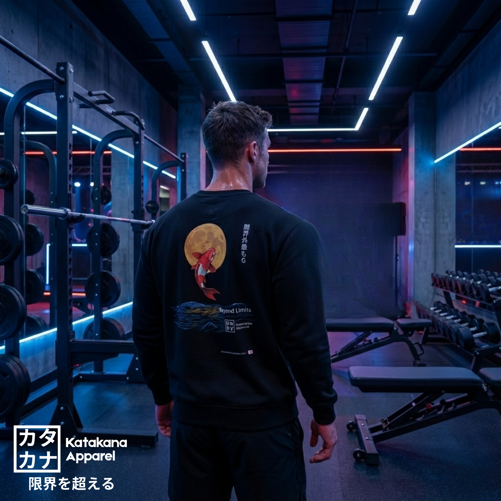 限界を超える / Beyond Limits Sweatshirt product thumbnail image