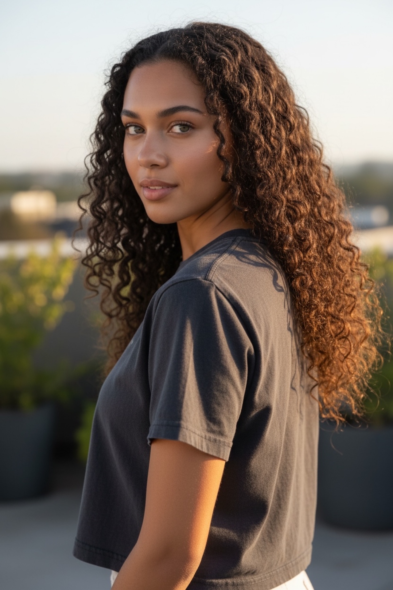 7 Lioness Faded Crop Tee~ “Vintage” product thumbnail image