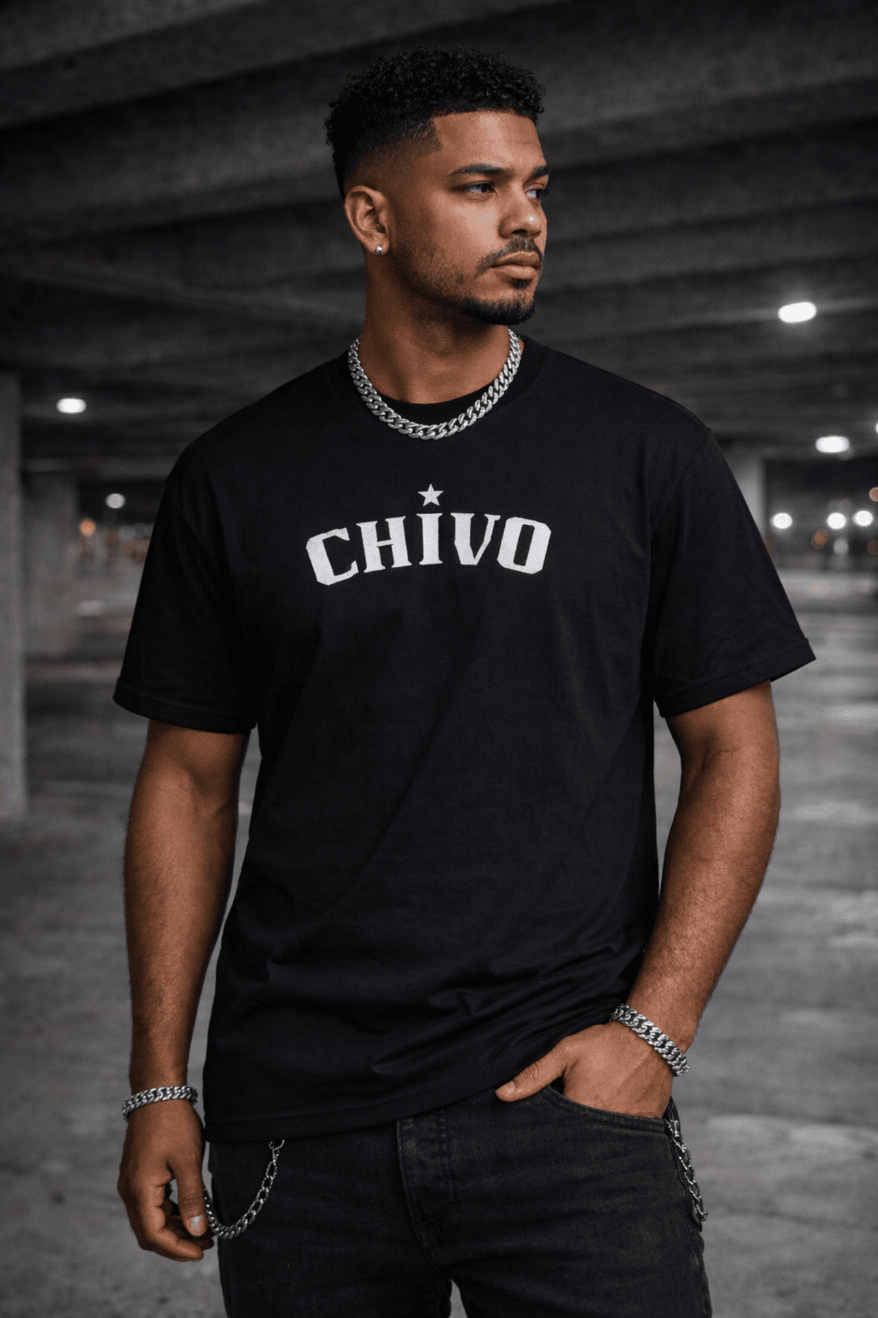 CHIVO Signature Tee – Black product thumbnail image