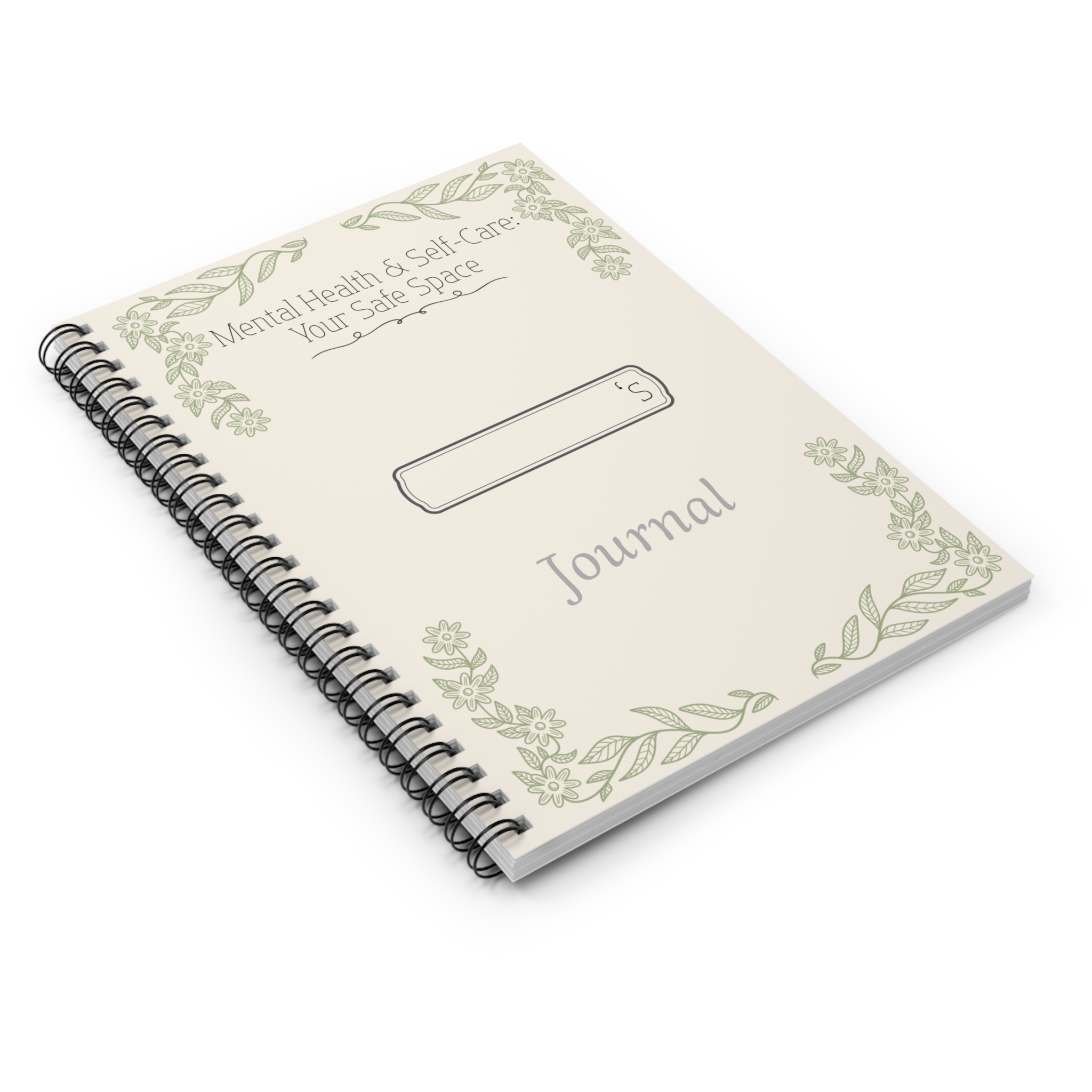 Mental Health & Self Care Spiral Journal – “Your Safe Space” Notebook – Inspirational Writing Journal – Wellness Gift product thumbnail image Mental Health & Self Care Spiral Journal – “Your Safe Space” Notebook – Inspirational Writing Journal – Wellness Gift product thumbnail image