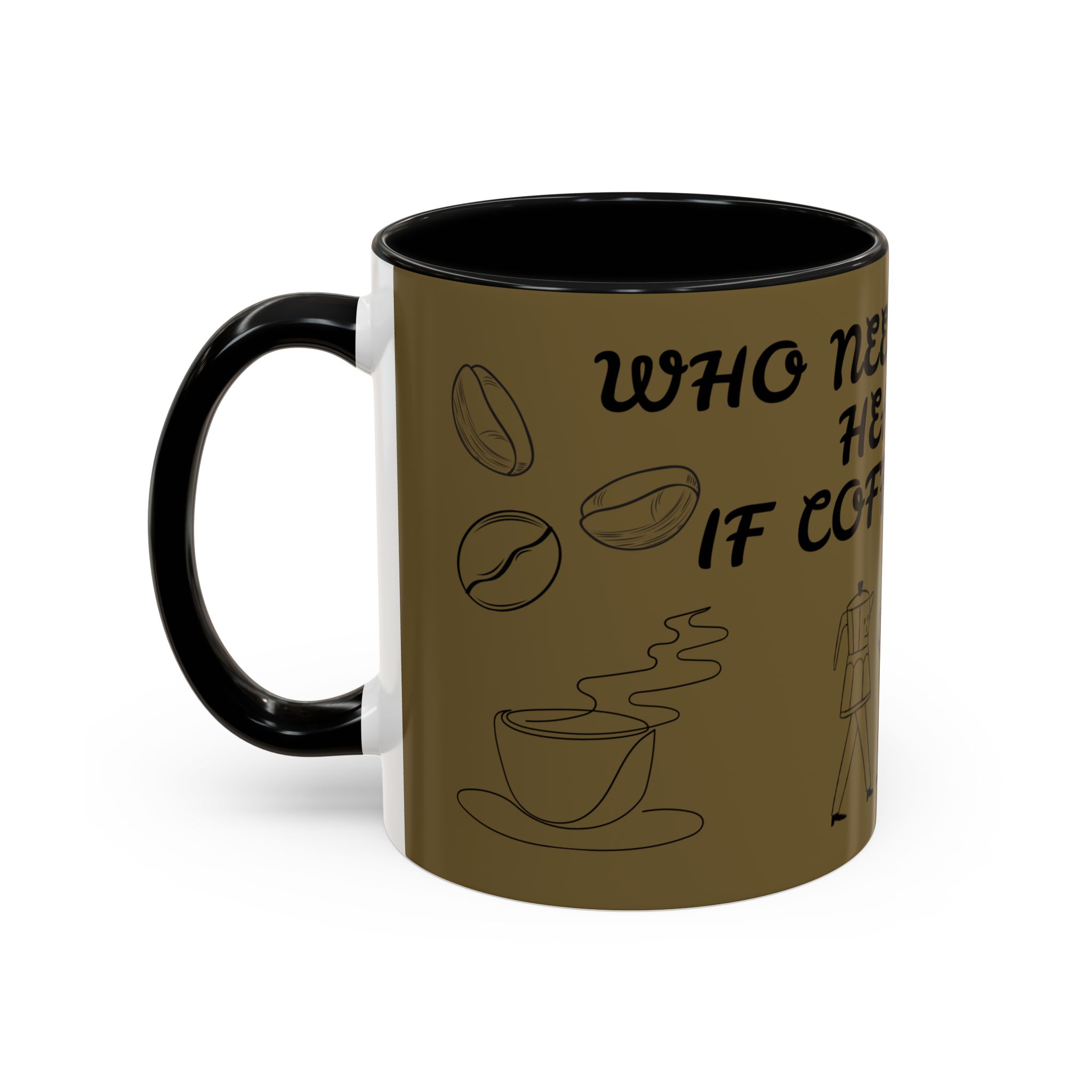 “Who Needs Mental Health If Coffee Exists?” Funny Coffee Mug – Relatable Humor Gift for Coffee Lovers product thumbnail image