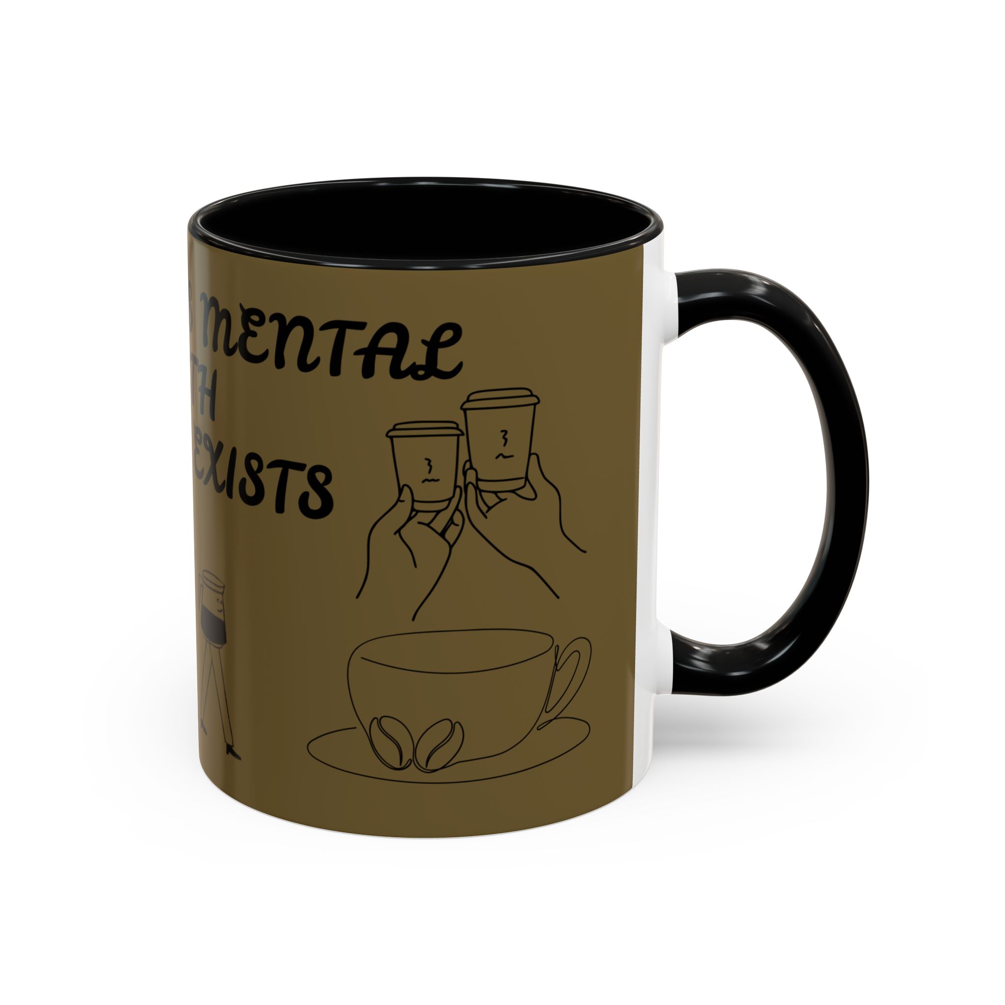 “Who Needs Mental Health If Coffee Exists?” Funny Coffee Mug – Relatable Humor Gift for Coffee Lovers product thumbnail image
