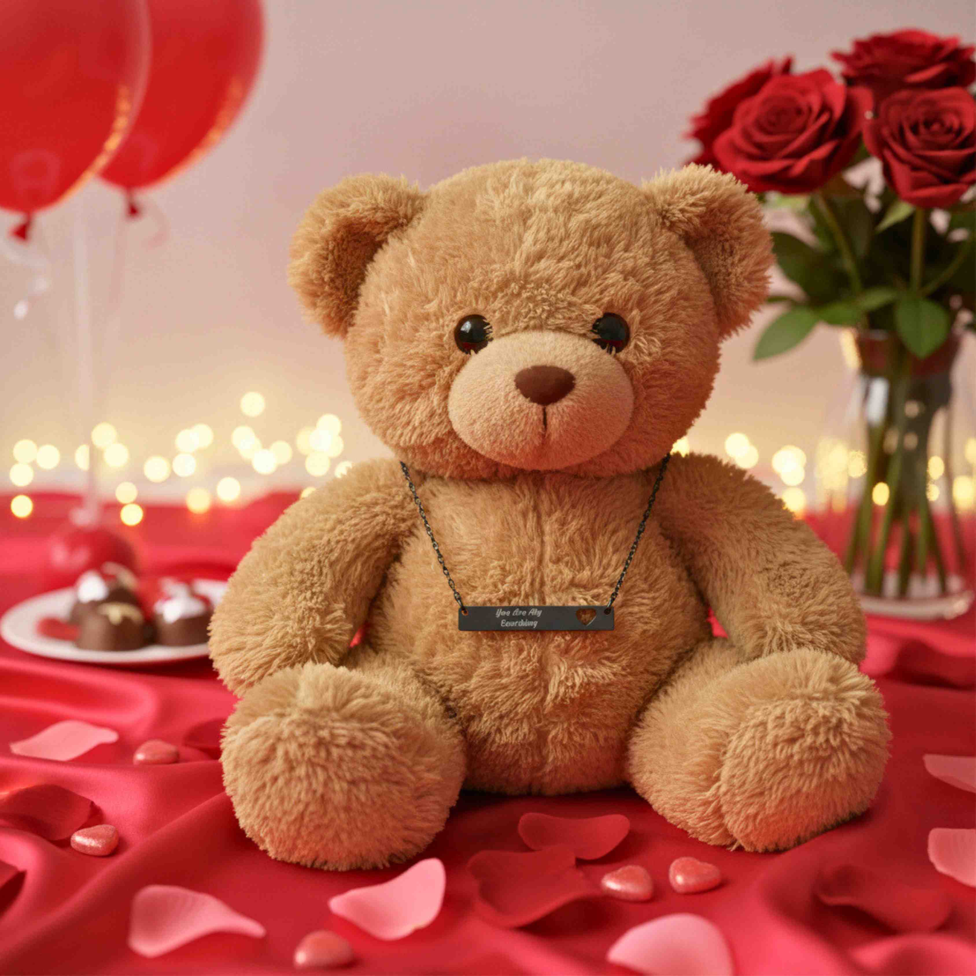 The Beloved Collection | Cutout Heart Bar Necklace, Engraved Name Bar Necklace | Personalized Bar Pendant product thumbnail image The Beloved Collection | Cutout Heart Bar Necklace, Engraved Name Bar Necklace | Personalized Bar Pendant product thumbnail image