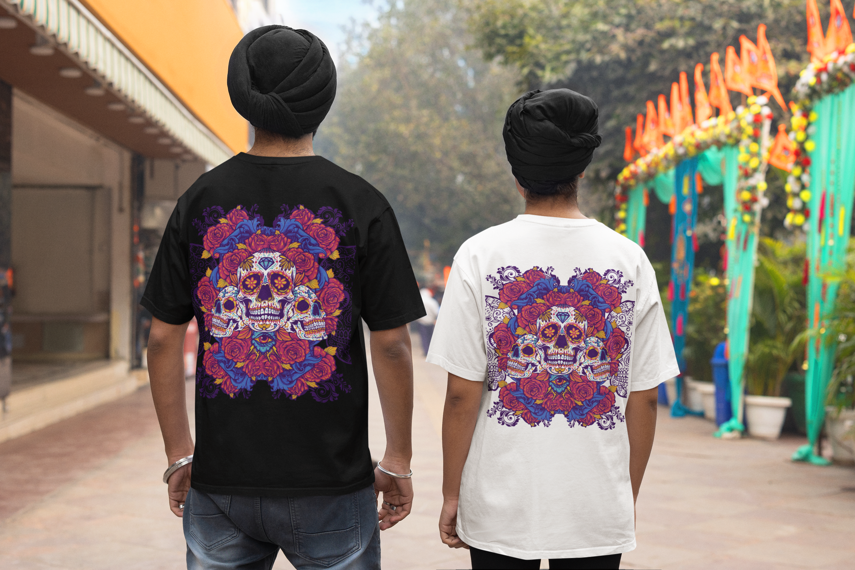 Diamond Calavera - T-Shirt(200GSM)