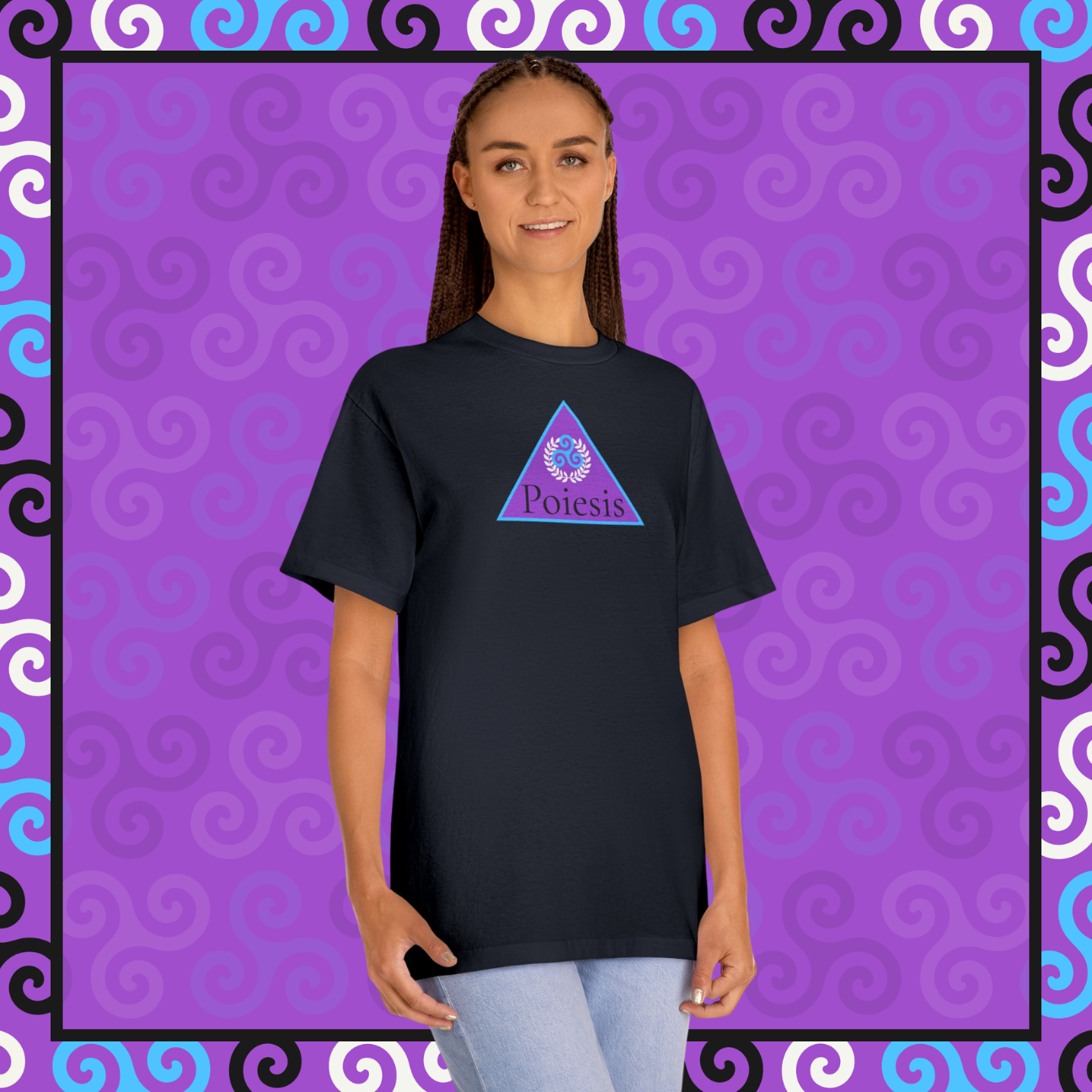 1 of 8 : Poiesis Logo Collection - Unisex Classic Tee product thumbnail image 1 of 8 : Poiesis Logo Collection - Unisex Classic Tee product thumbnail image