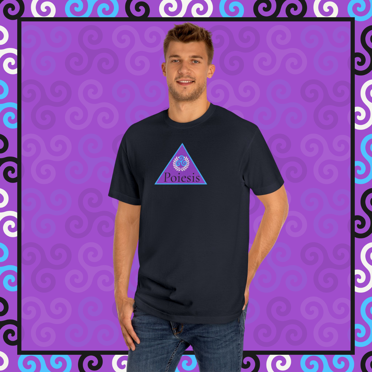 1 of 8 : Poiesis Logo Collection - Unisex Classic Tee product thumbnail image