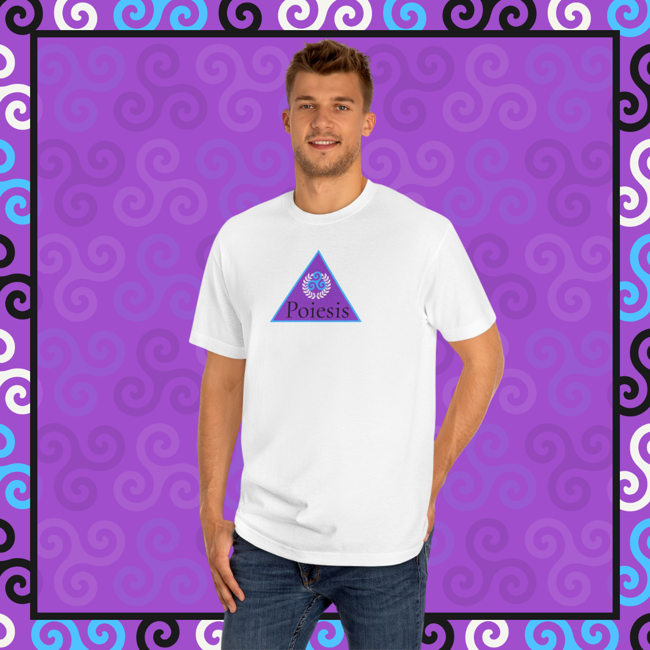 1 of 8 : Poiesis Logo Collection - Unisex Classic Tee product thumbnail image 1 of 8 : Poiesis Logo Collection - Unisex Classic Tee product thumbnail image