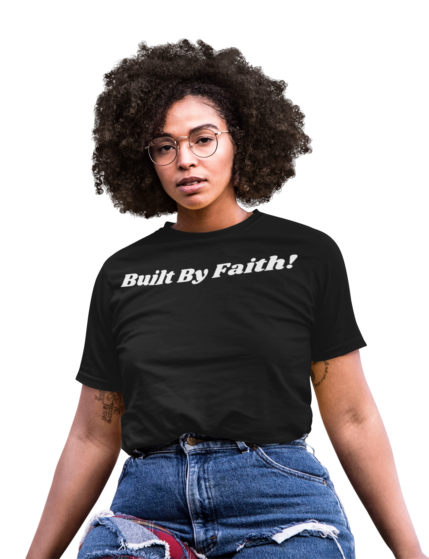 Built By Faith T-Shirt – Purpose Driven Faith Wear product thumbnail image