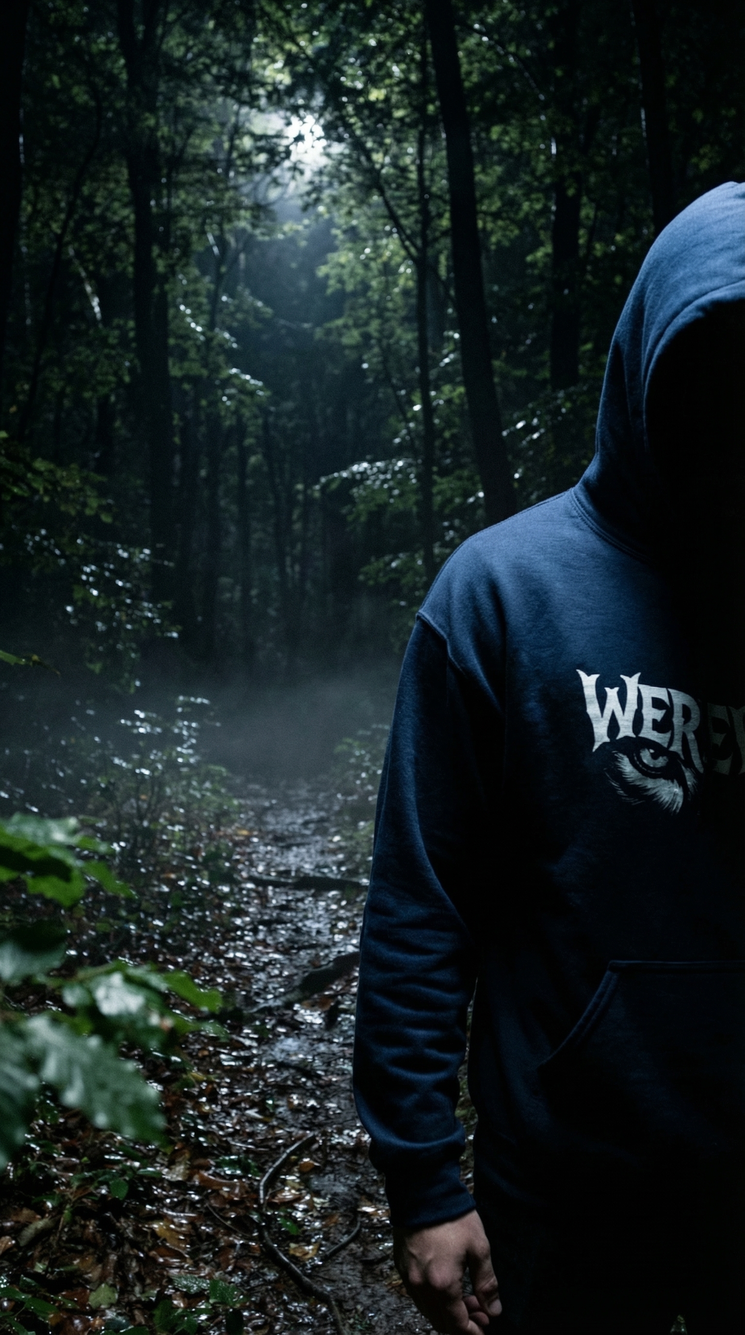 Werewolf Hoodie, Full Moon Hoodie product thumbnail image