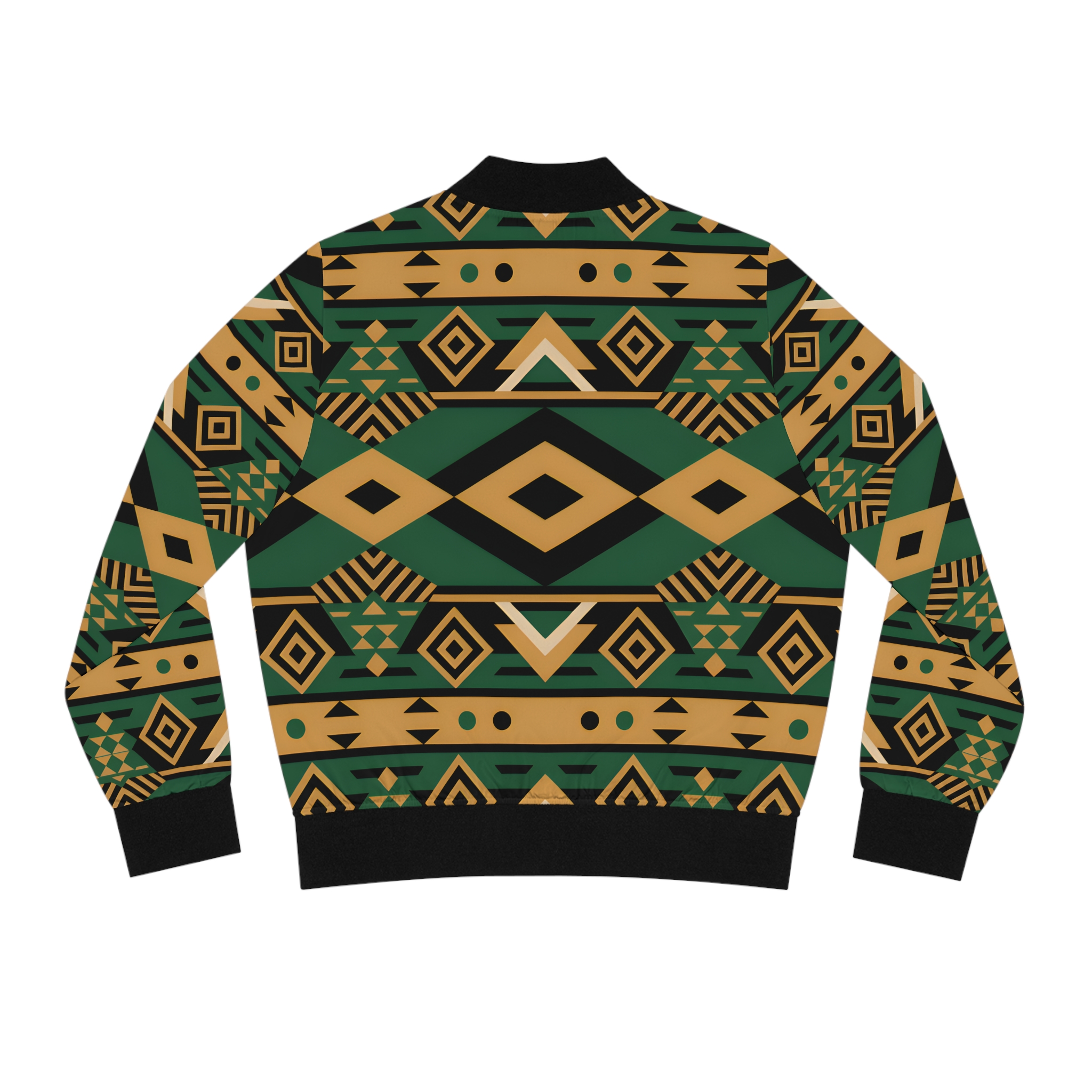 Bomber Jacket — Women Aztec Geometric - Tribal Pattern Women's Jacket product thumbnail image Bomber Jacket — Women Aztec Geometric - Tribal Pattern Women's Jacket product thumbnail image