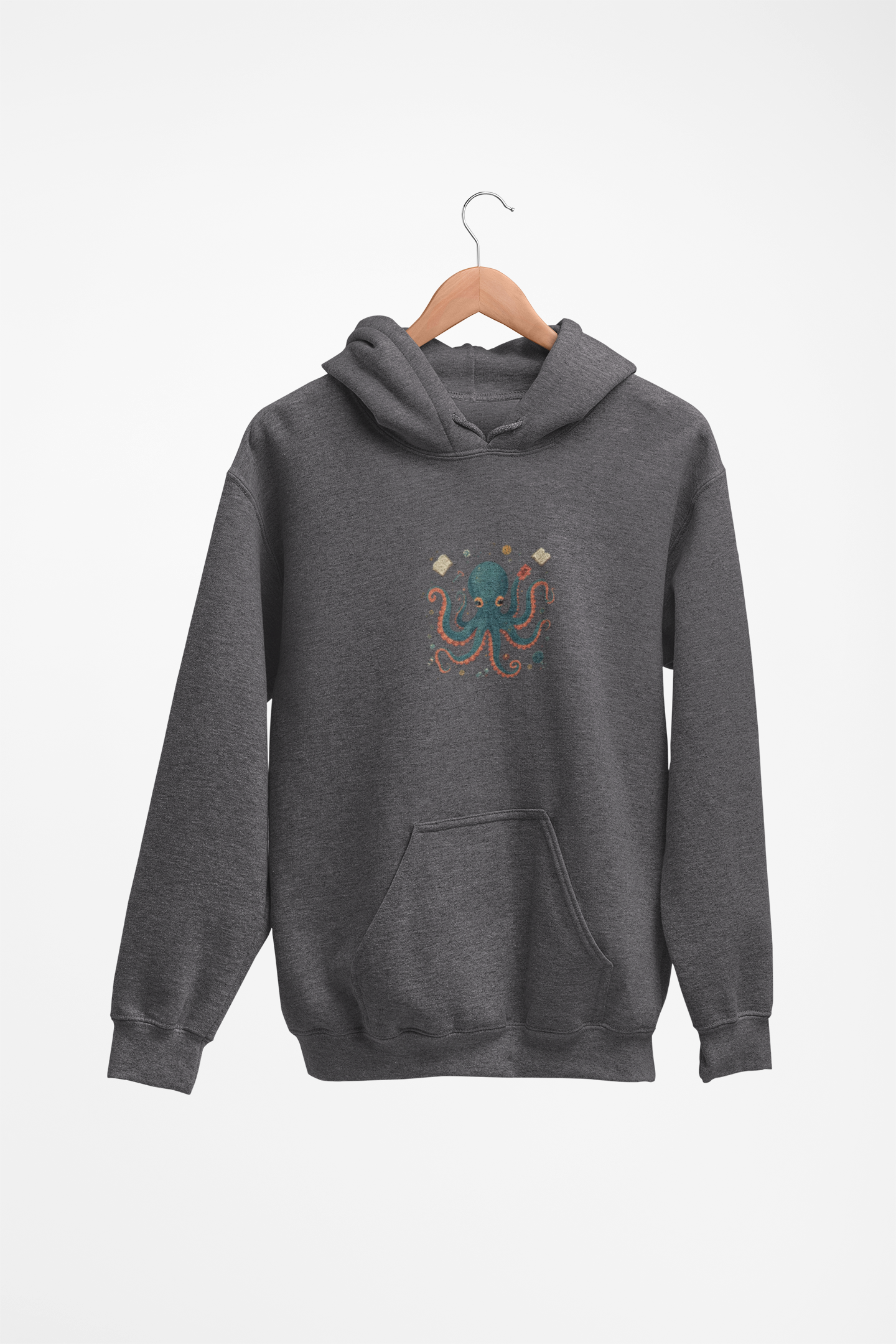 Multitasker Octopus Hoodie – Many Minds, One Goal | Thinking Creatures™ | Ocean Nautical Graphic Pullover product thumbnail image Multitasker Octopus Hoodie – Many Minds, One Goal | Thinking Creatures™ | Ocean Nautical Graphic Pullover product thumbnail image