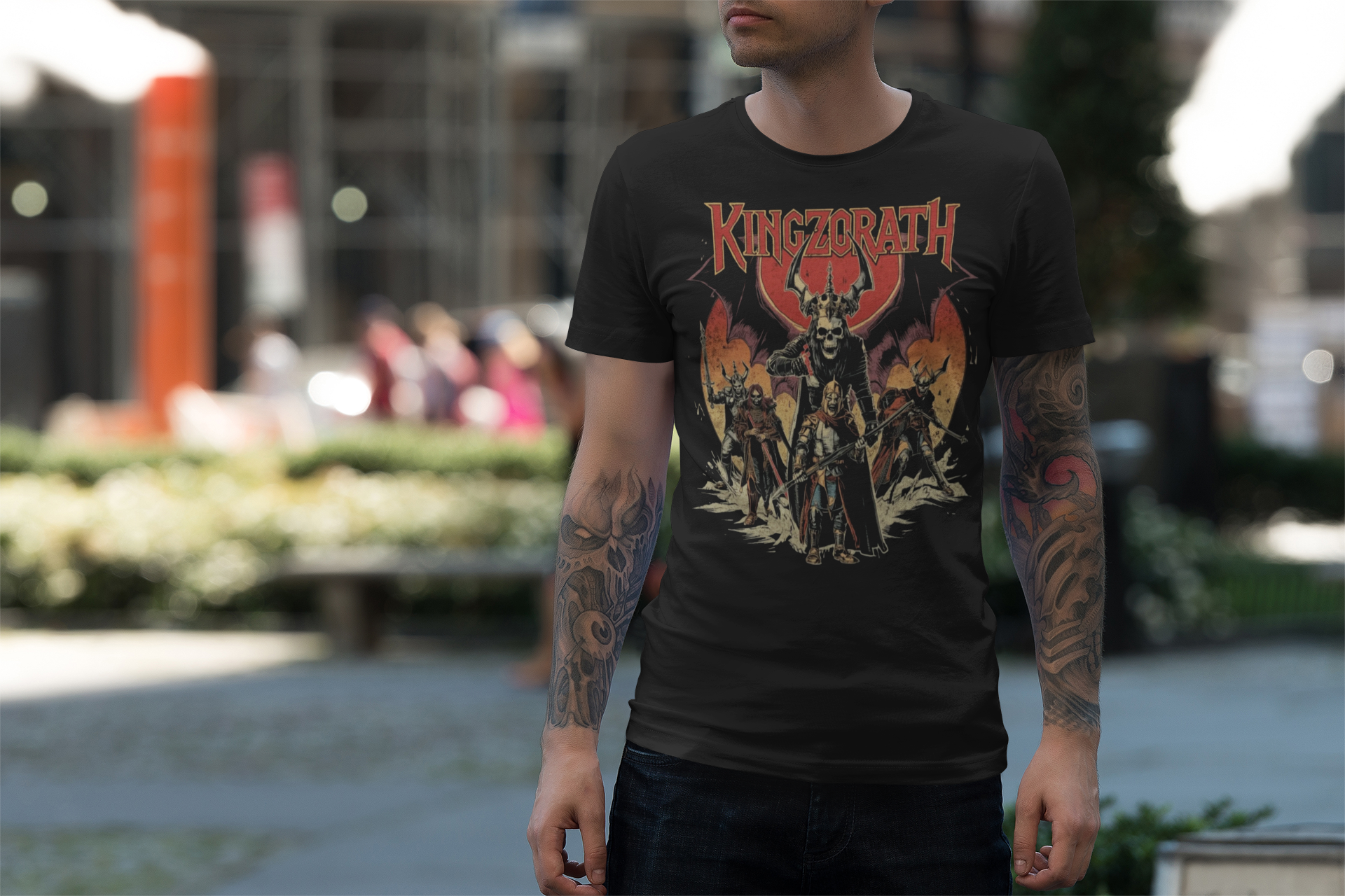 Kingzorath Retro Rocker Tee product thumbnail image