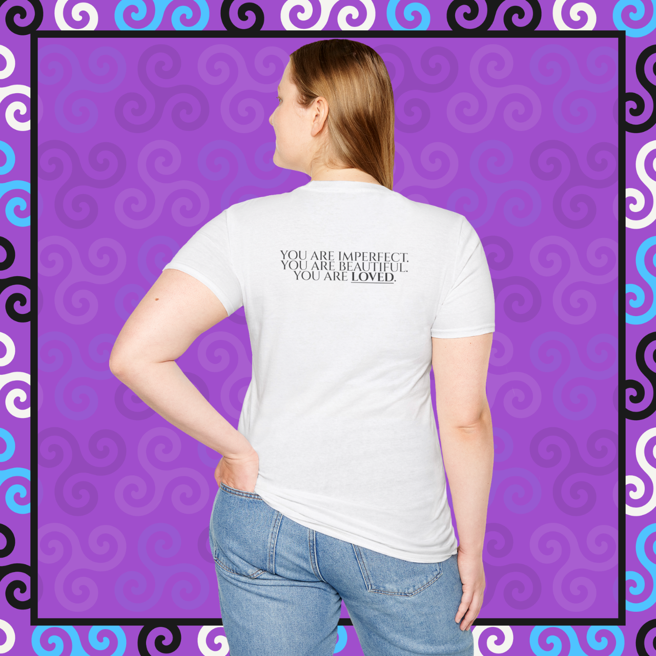 2 of 6 : Poiesis Logo Collection - Unisex Softstyle T-shirt product thumbnail image 2 of 6 : Poiesis Logo Collection - Unisex Softstyle T-shirt product thumbnail image