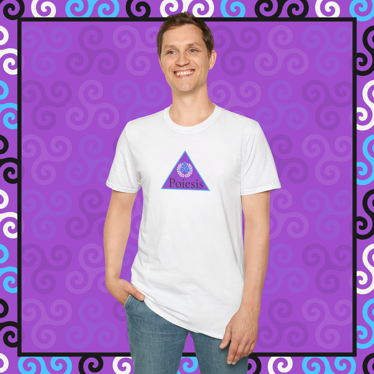 2 of 6 : Poiesis Logo Collection - Unisex Softstyle T-shirt product thumbnail image