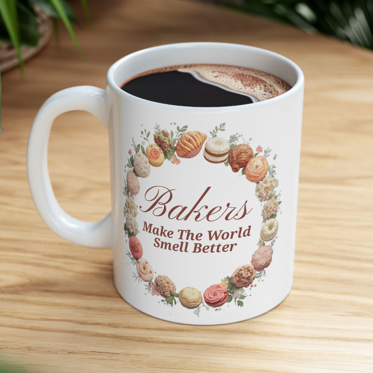 Bakers Make the World Smell Better — Ceramic Mug (11oz) product thumbnail image