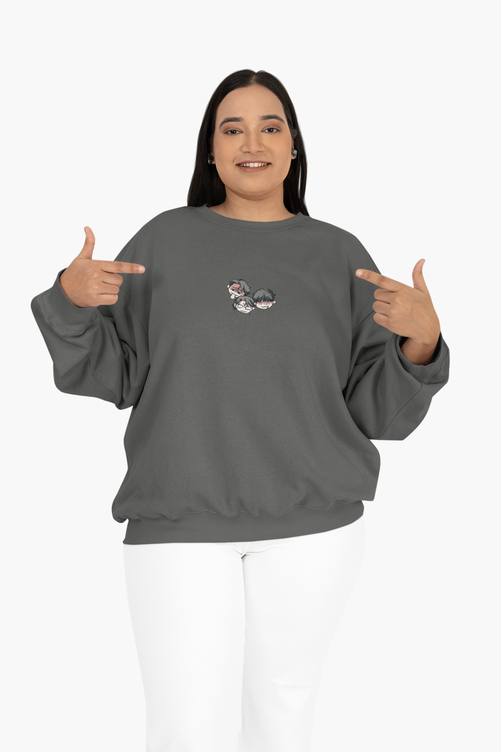 Swallow You Whole Mugos Chibi Shirt | BL Manhwa Comfort Colors 1566 Sweatshirt | Mugo Trio product thumbnail image Swallow You Whole Mugos Chibi Shirt | BL Manhwa Comfort Colors 1566 Sweatshirt | Mugo Trio product thumbnail image