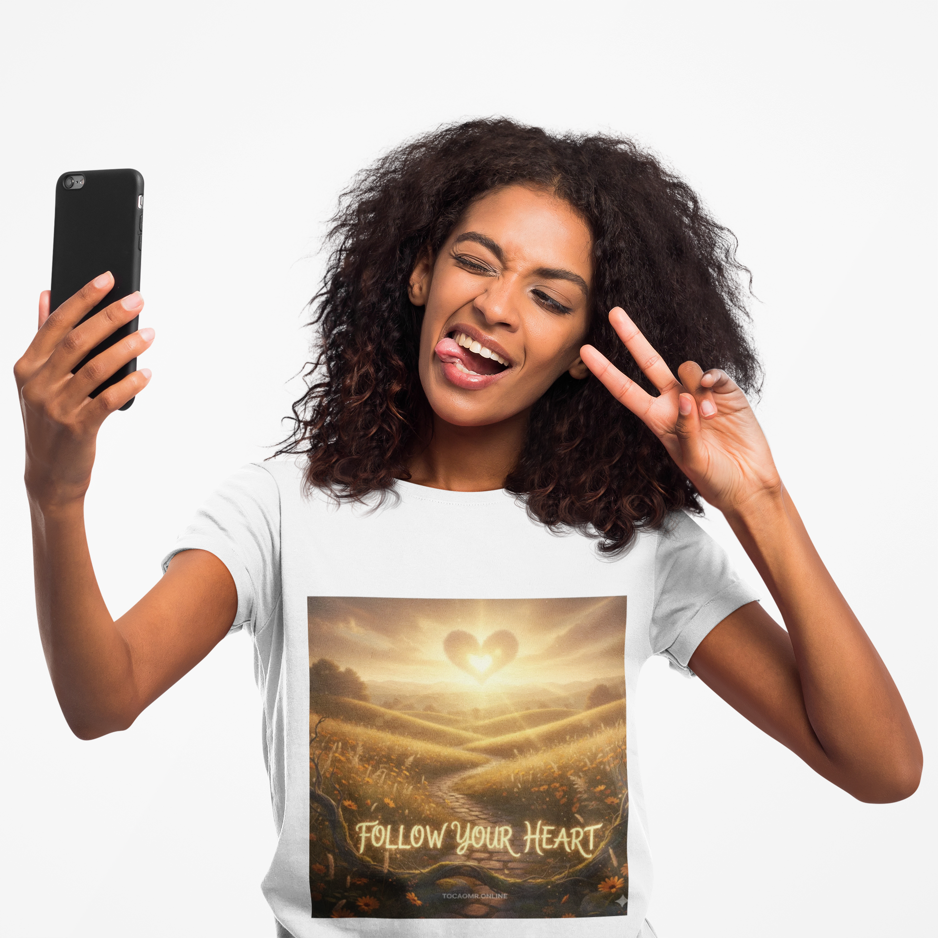 Follow Your Heart T-Shirt — Inspirational Love Graphic Tee