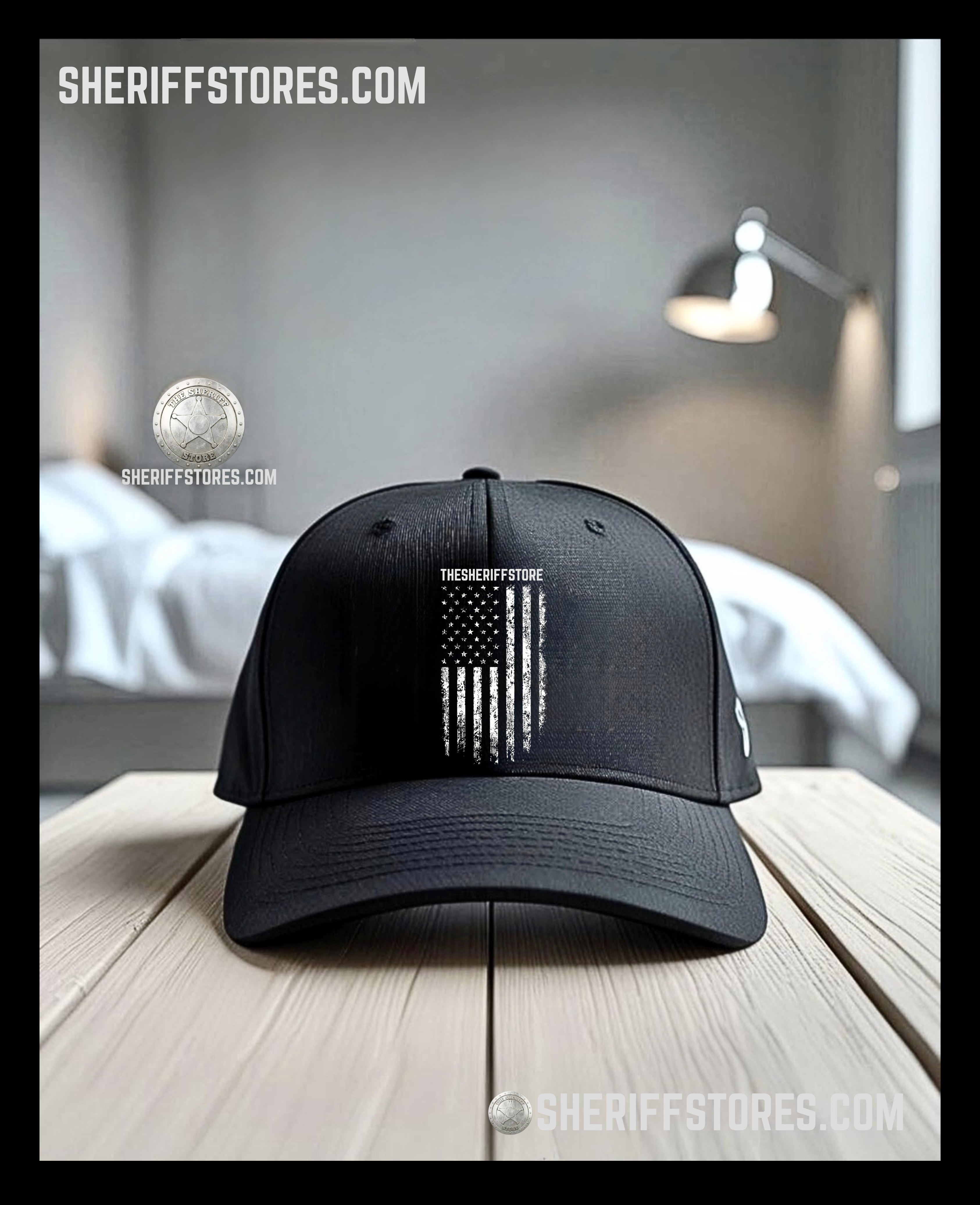 Sheriff Store SheriffStores.com Vintage Low Profile Baseball Cap product thumbnail image Sheriff Store SheriffStores.com Vintage Low Profile Baseball Cap product thumbnail image