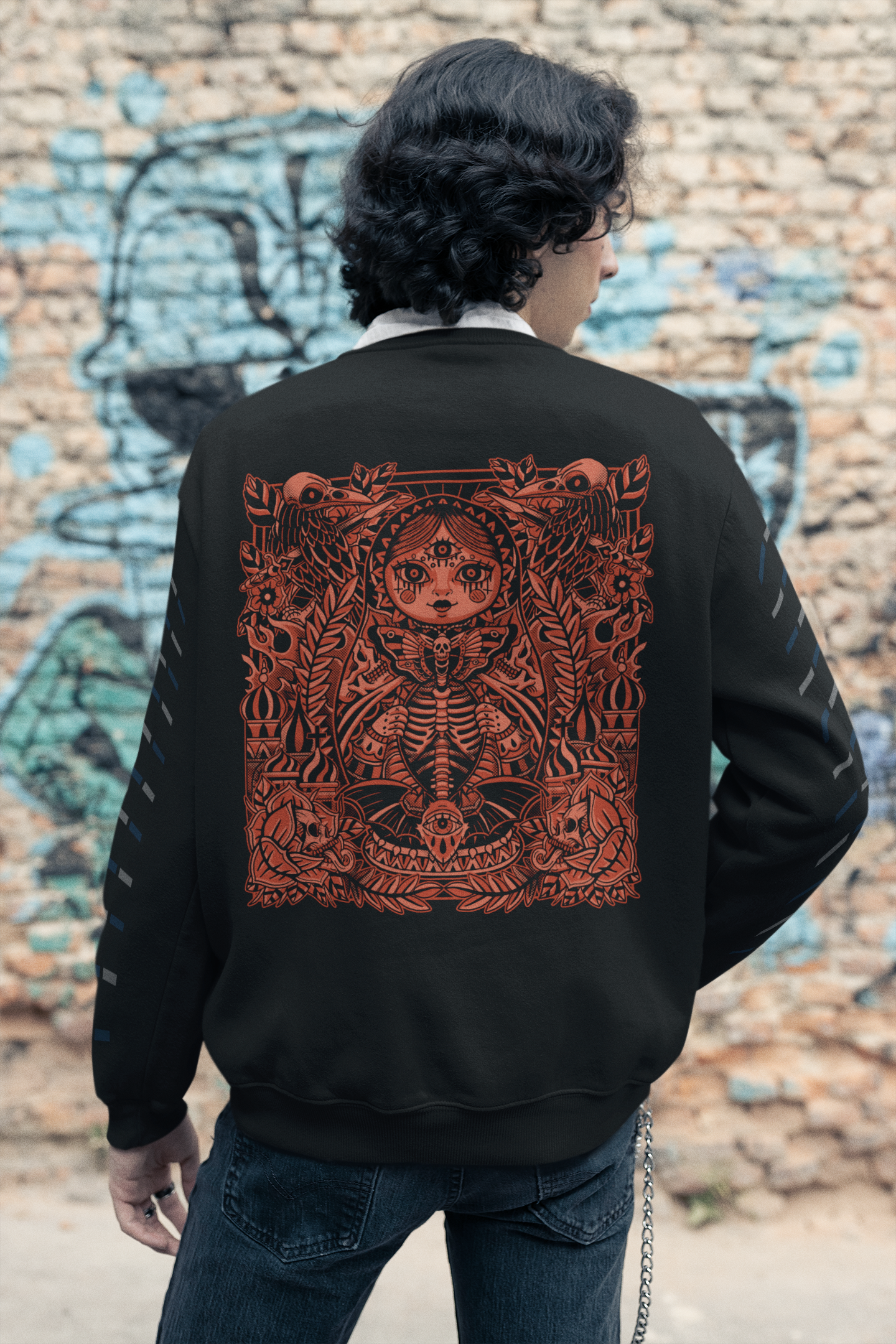 Occult Matryoshka Specimen - Crewneck(285GSM) product thumbnail image Occult Matryoshka Specimen - Crewneck(285GSM) product thumbnail image