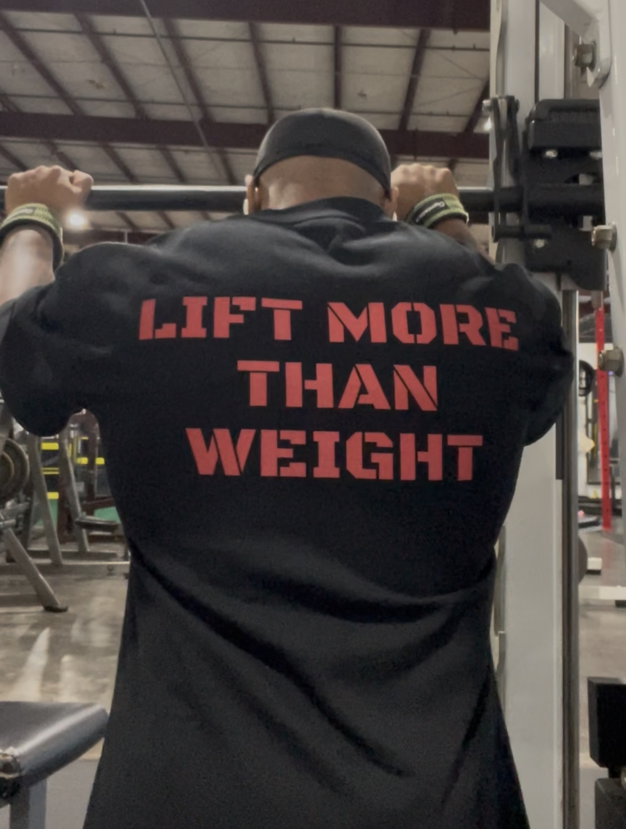 Lift More Wolf Oversized Tee product thumbnail image