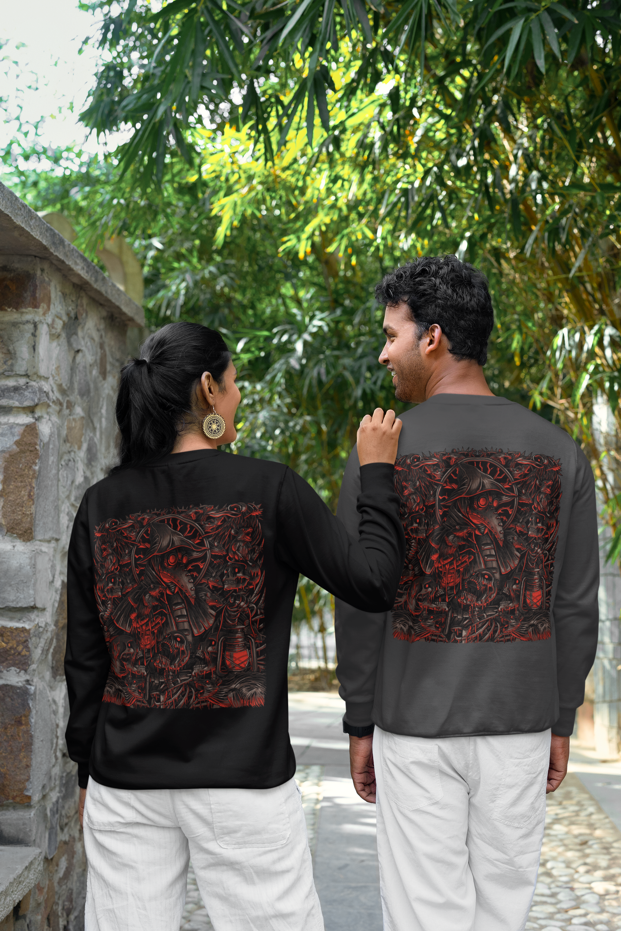 Black Death Doc - Crewneck(285GSM)