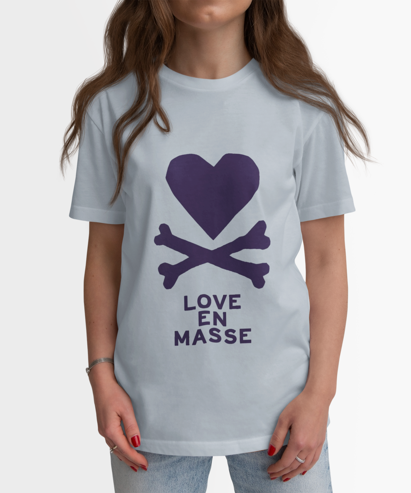 Heart and Crossbones T-Shirt - UNISEX product thumbnail image