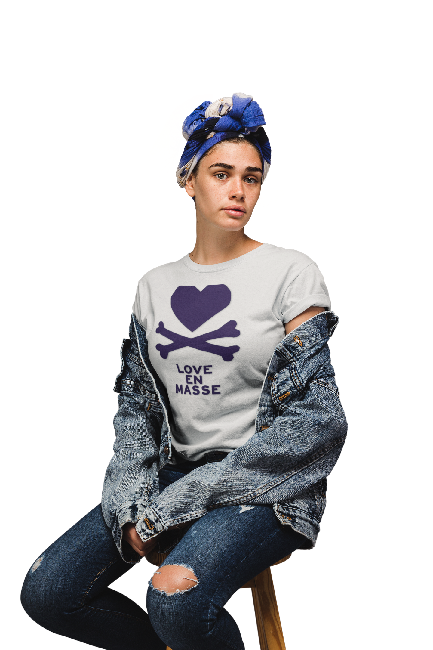 Heart and Crossbones T-Shirt - UNISEX product thumbnail image