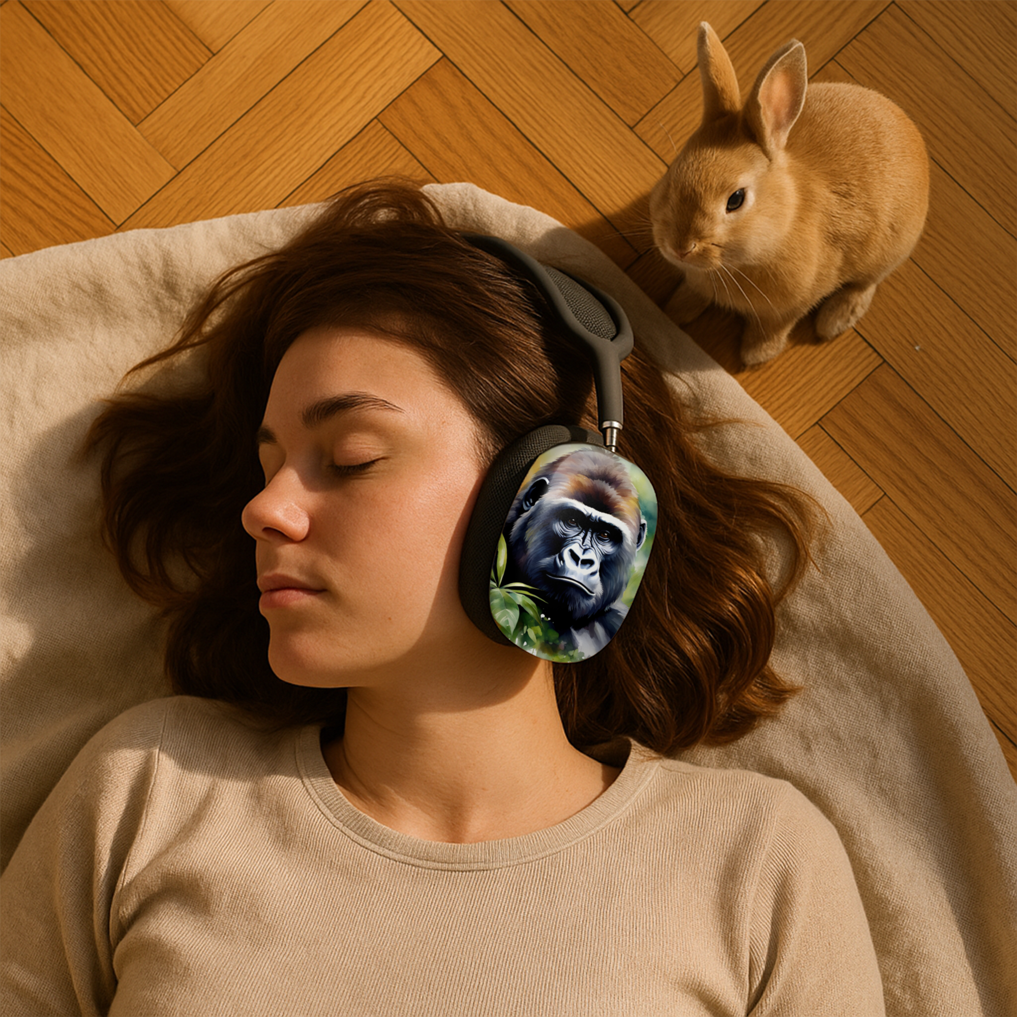 Snap-On AirPods Max Case Headphone Shell | Gorilla Jungle Image product thumbnail image Snap-On AirPods Max Case Headphone Shell | Gorilla Jungle Image product thumbnail image