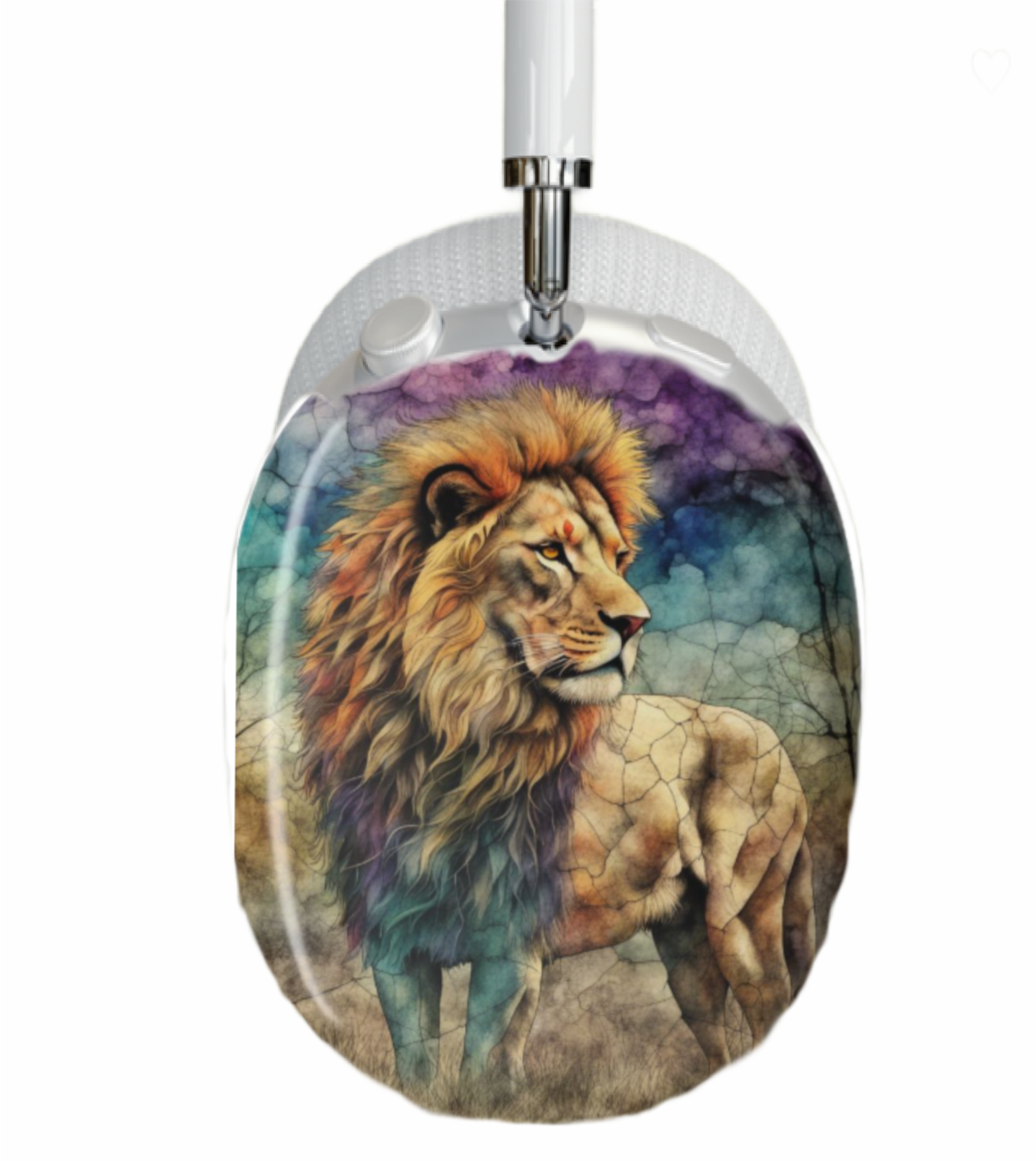 Snap-On AirPods Max Shell Case | Stained-glass Lion  product thumbnail image
