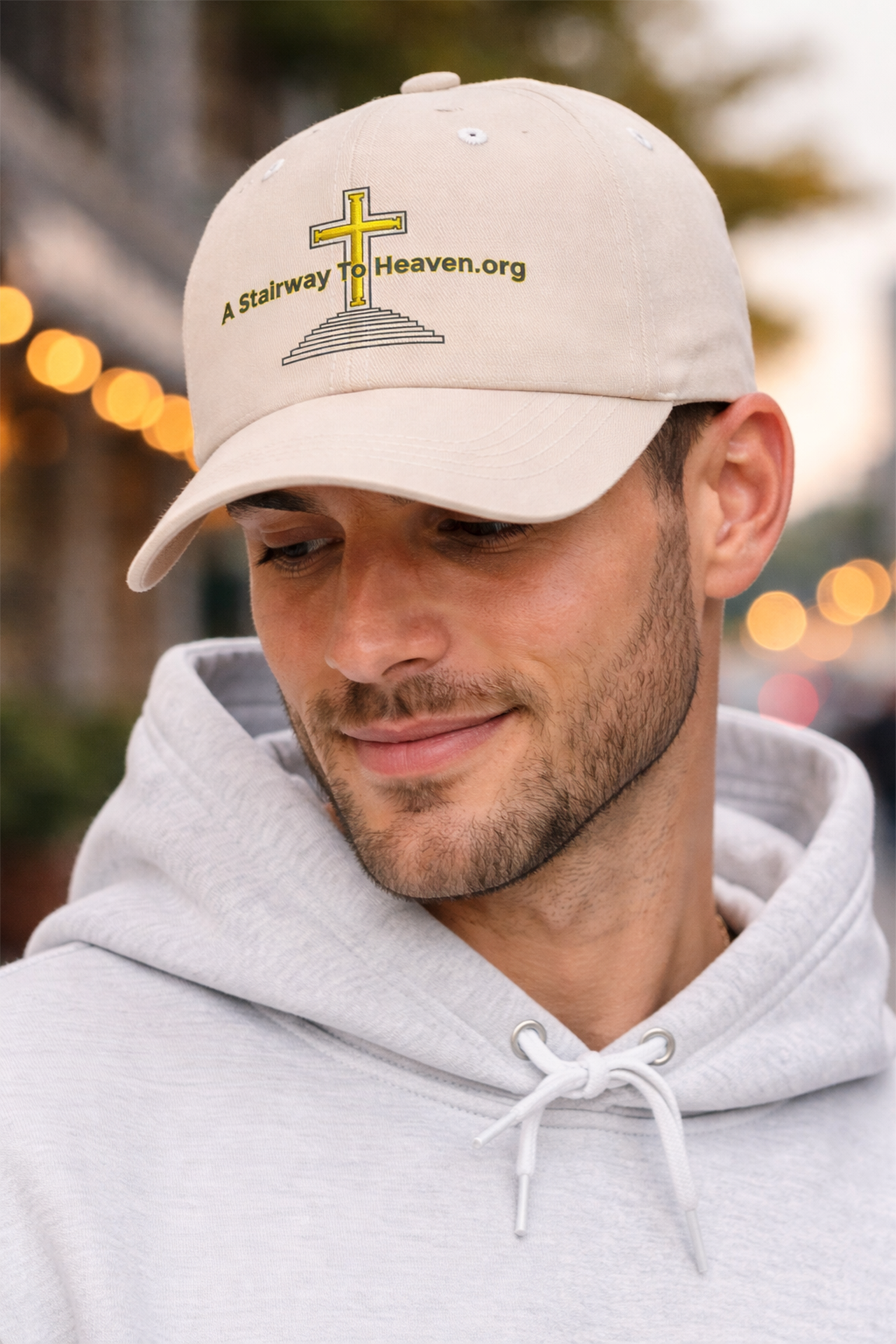 USA Gift Mall - Stairway To Heaven - Chrisitan Dad Cap product thumbnail image USA Gift Mall - Stairway To Heaven - Chrisitan Dad Cap product thumbnail image