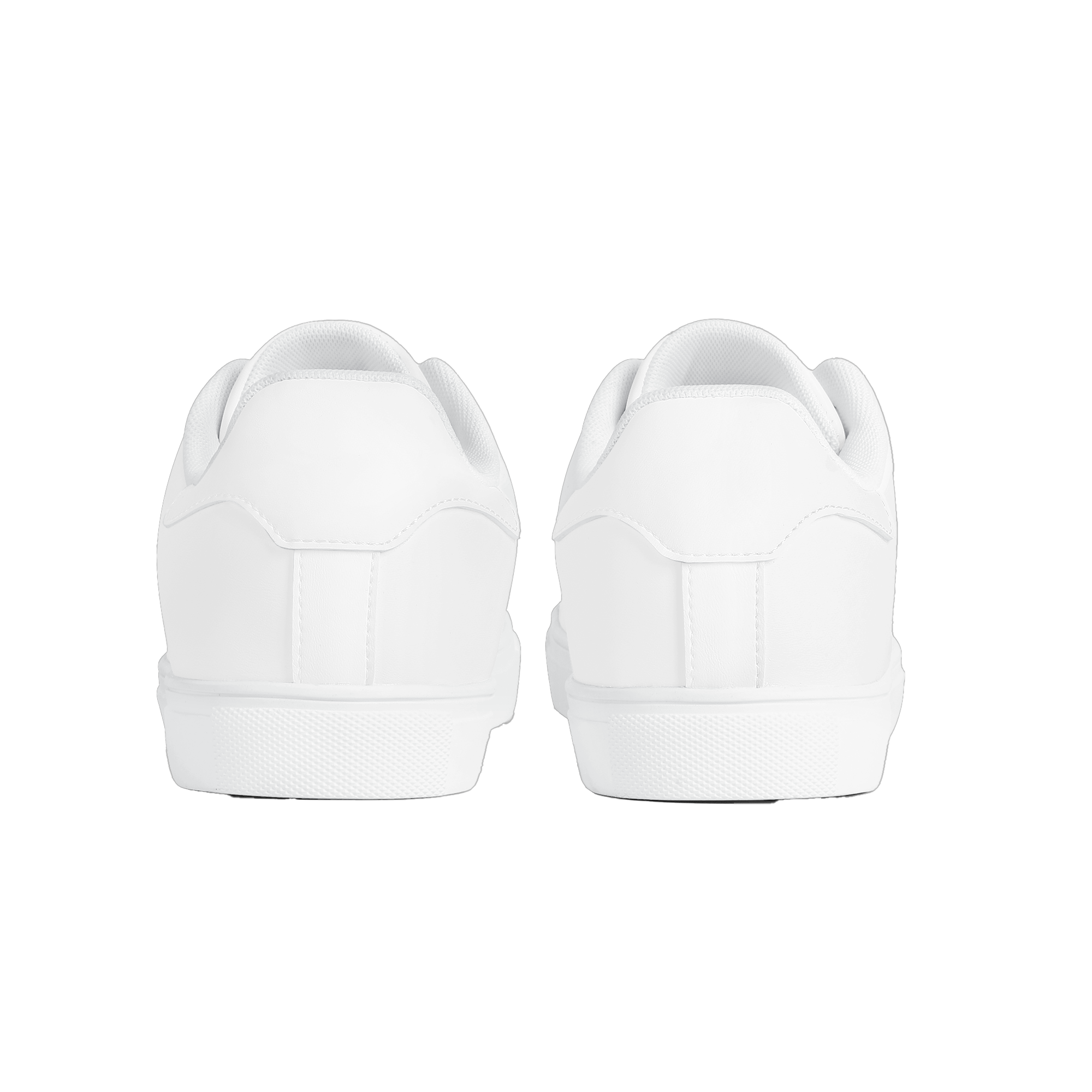 Personalized Men’s Low-Top Leather Sneakers — Custom Name Athletic Shoes product thumbnail image