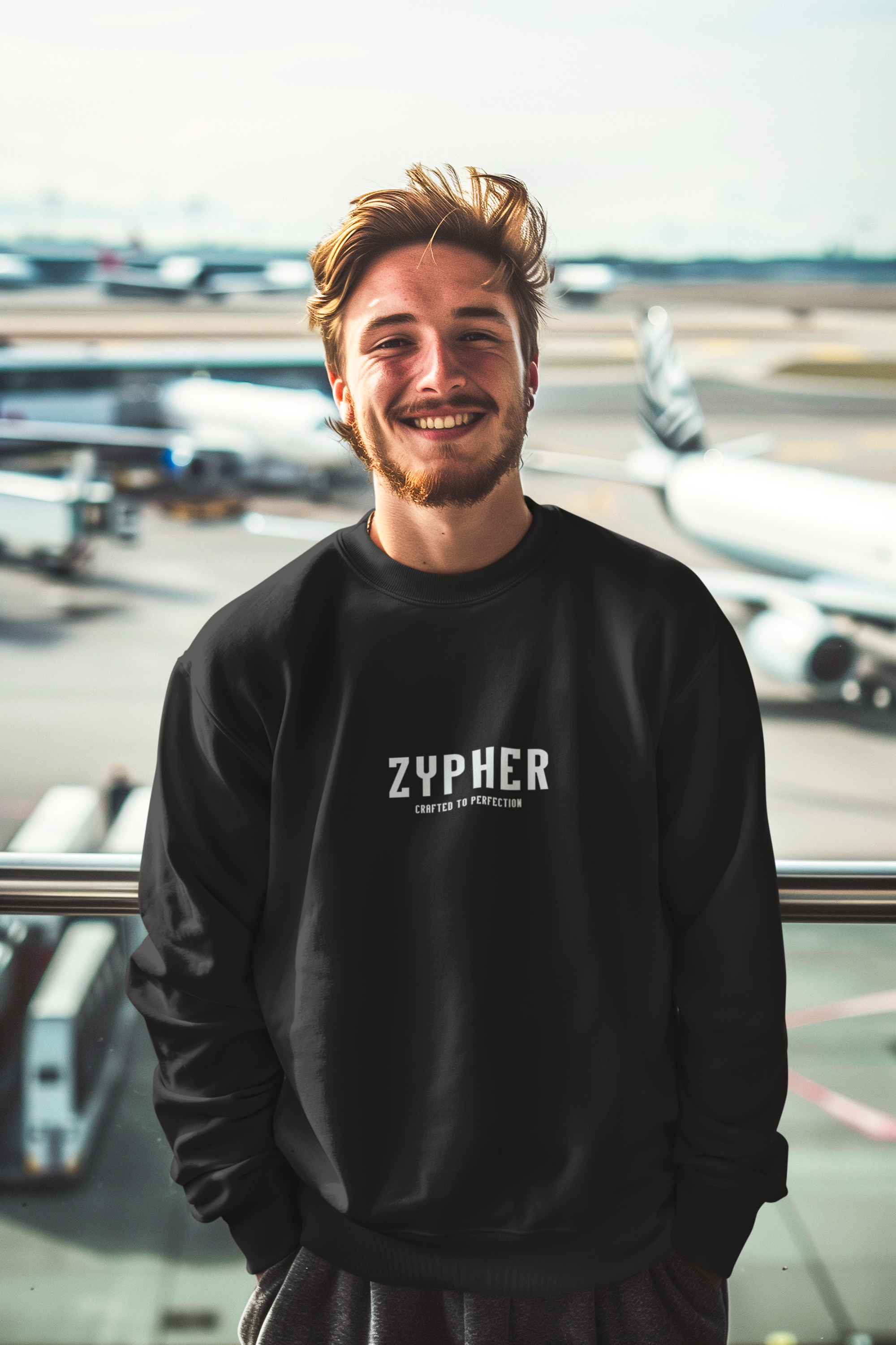 The Zypher Blueprint - Crewneck(285GSM) product thumbnail image